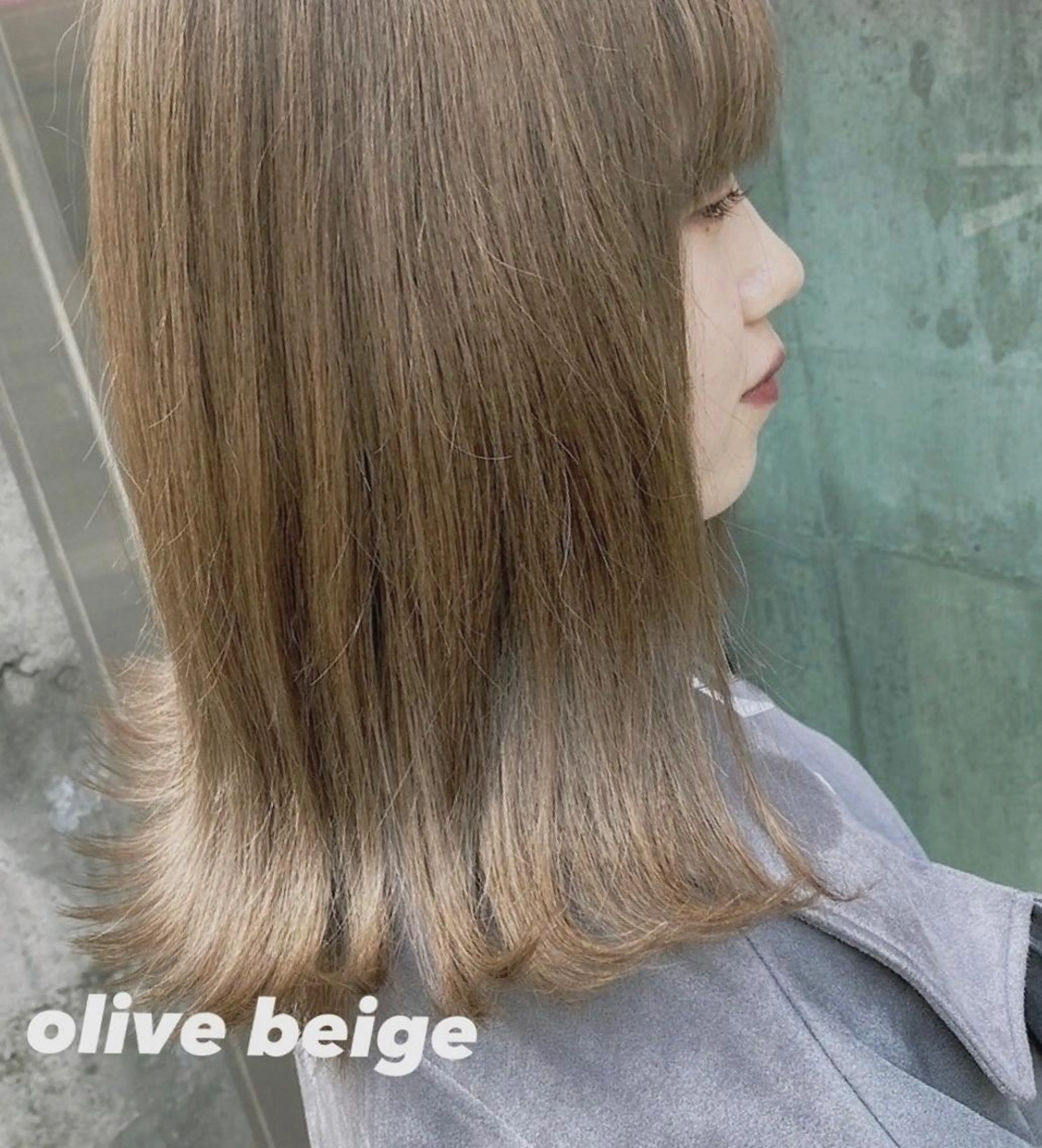 セミロング カラー ブリーチ メンズ似合わせ🪞 副店長 kotoriのヘアスタイル