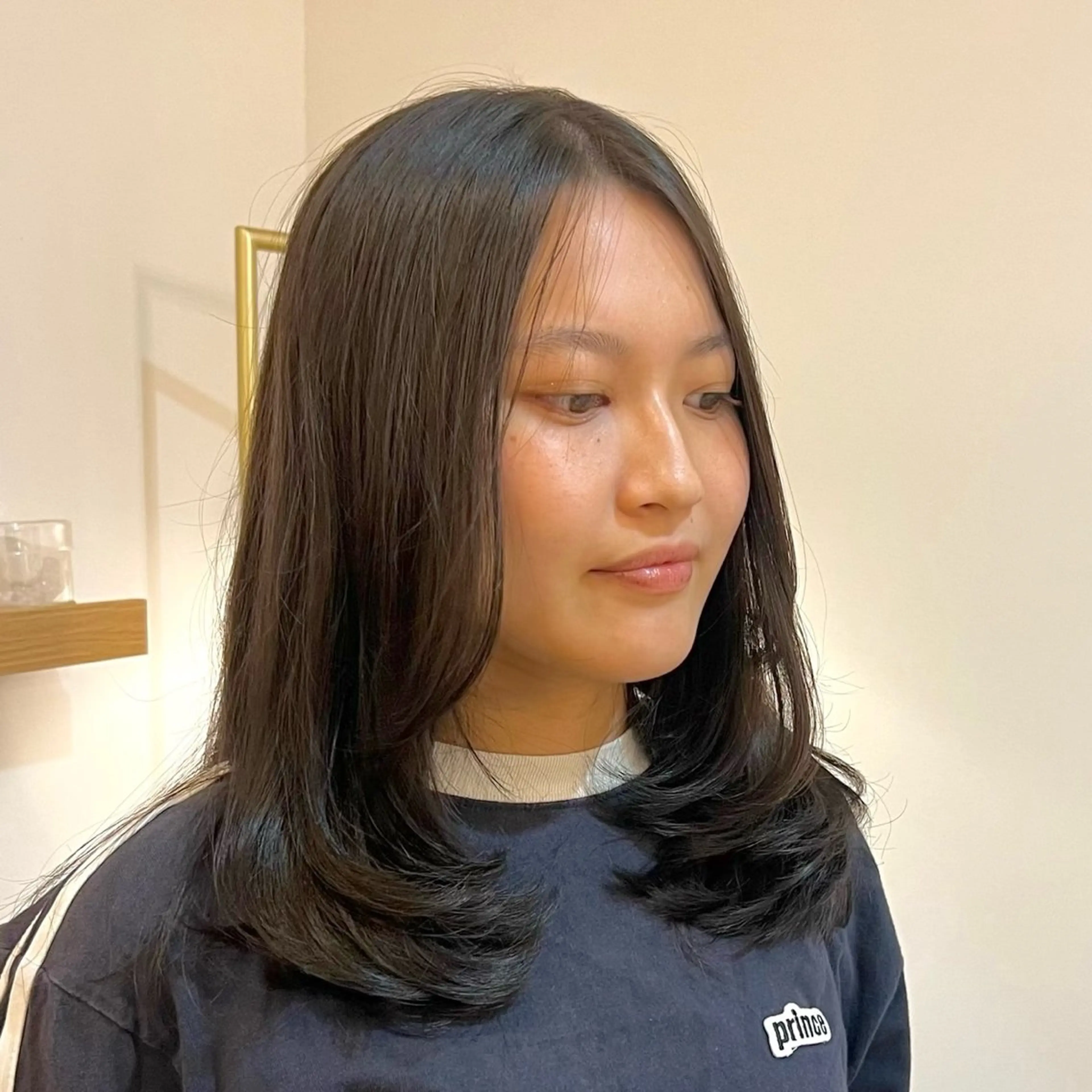 ロング カラー ベージュカラー ブリーチ 透明感カラー ダブルカラー グレージュ ヘアカラー 艶カラー/透明感 /ヒグチアオイのヘアスタイル