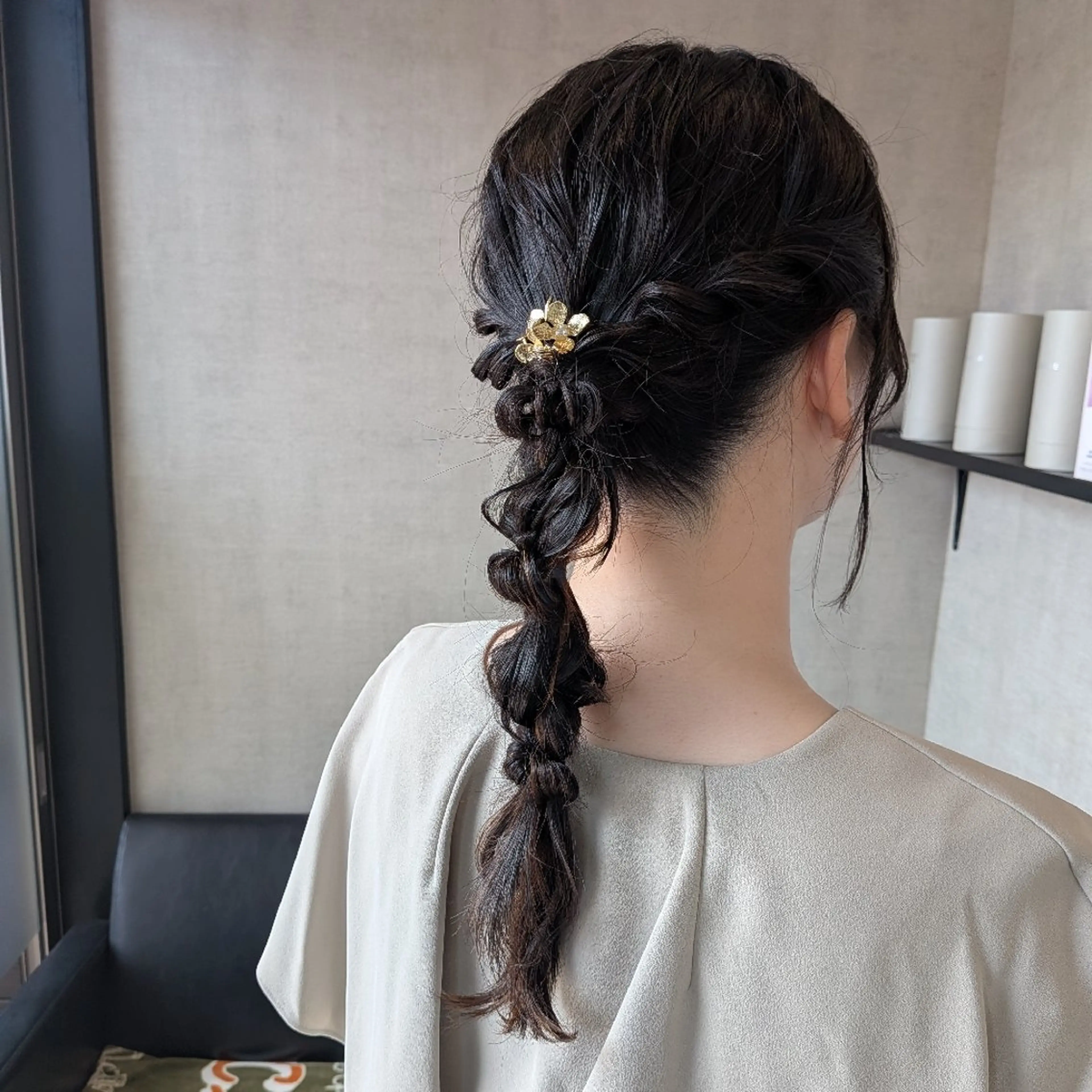 ロング ヘアアレンジ 小林 梨香のヘアスタイル