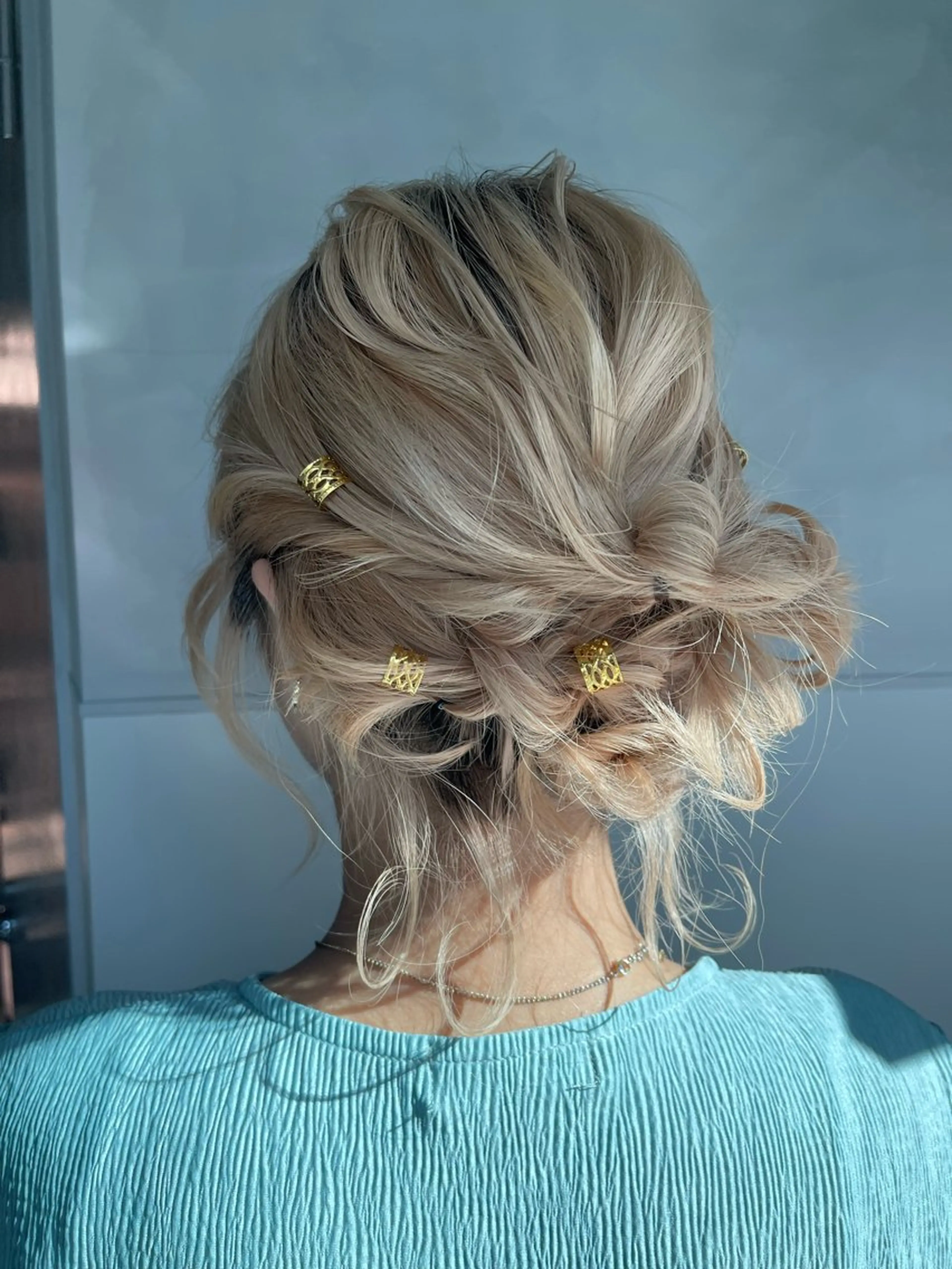 ヘアアレンジ ポニーテール 結婚式・ブライダル 卒業式のヘアスタイル ヘアセット charm《銀座》 ヘアセット/縮毛矯正のヘアスタイル