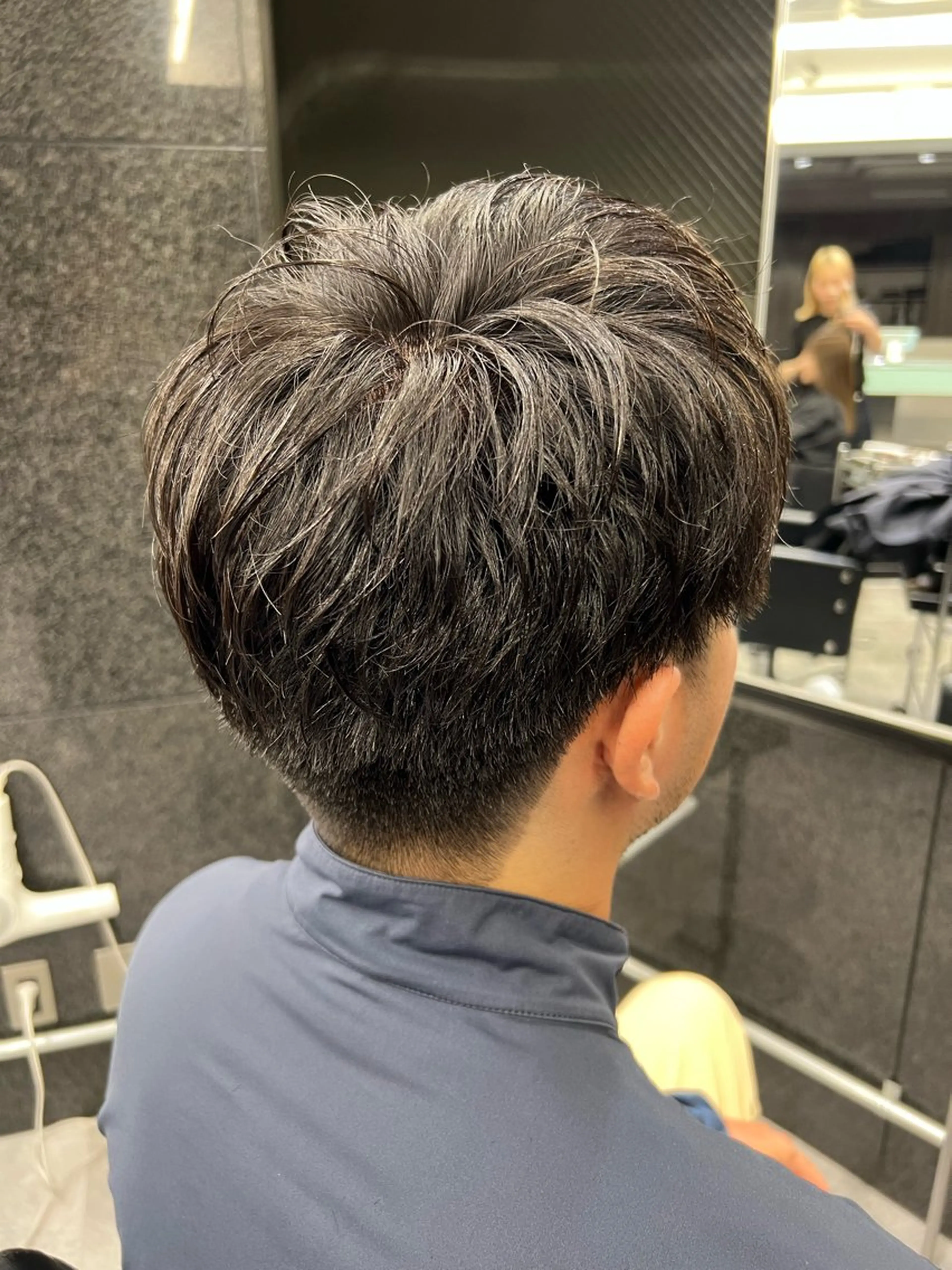メンズカット👦(刈り上げマッシュ)の写真