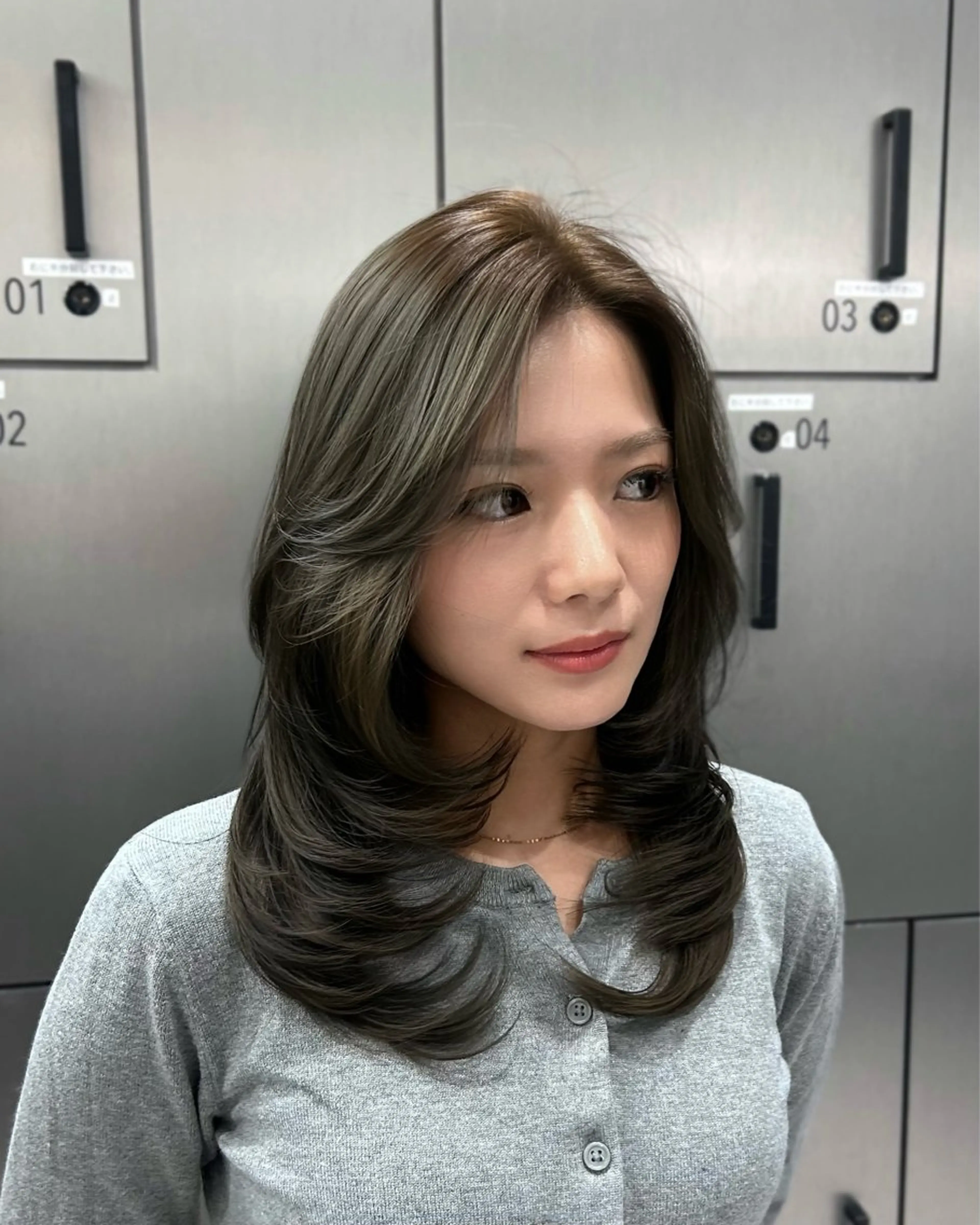 ロング レイヤーカット カット ヘアカラー 大人レイヤー/艶美髪 🇺🇸TOMONAのヘアスタイル