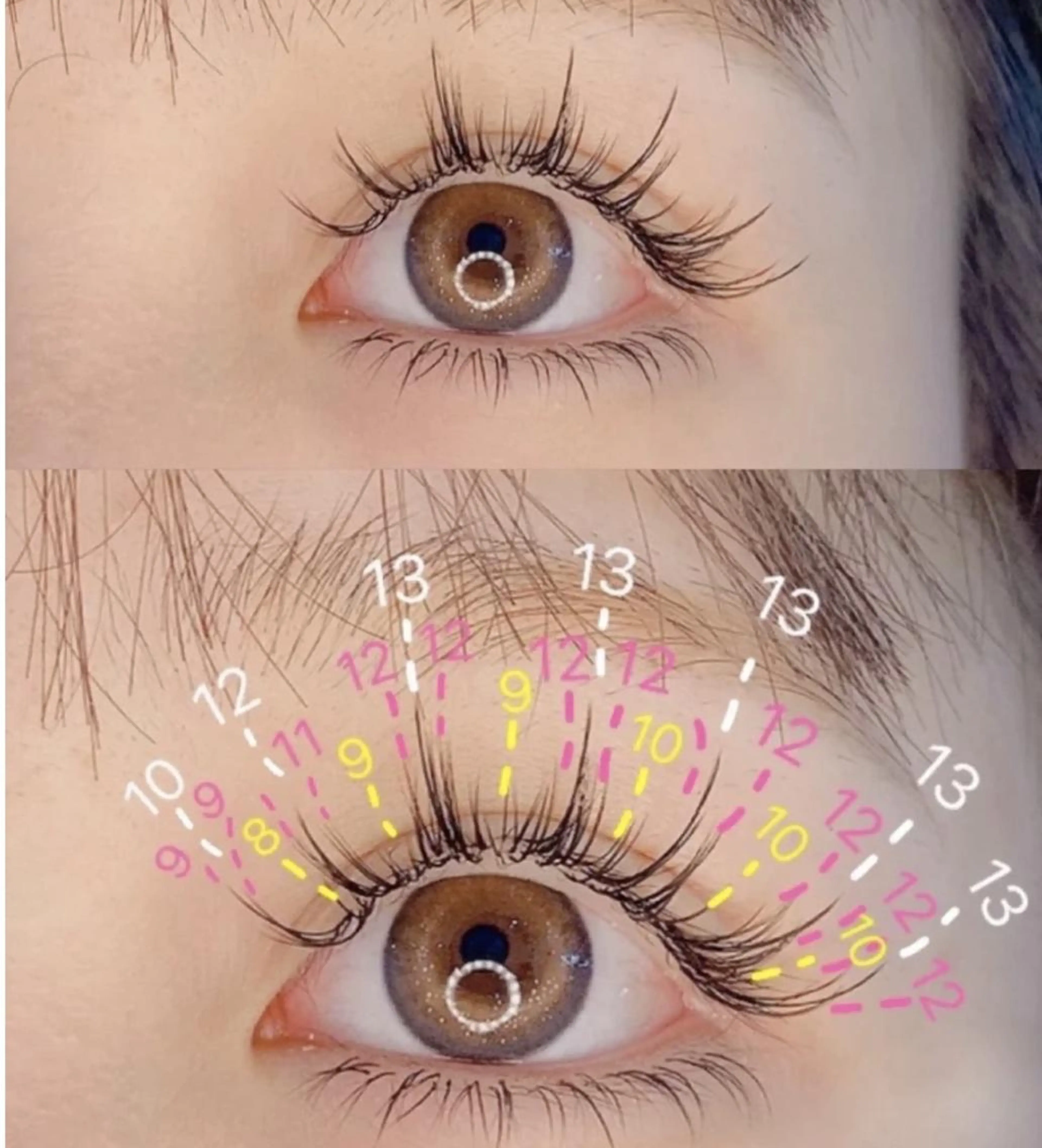 マツエク・マツパ Cute B e au t yのマツエク・マツパデザイン