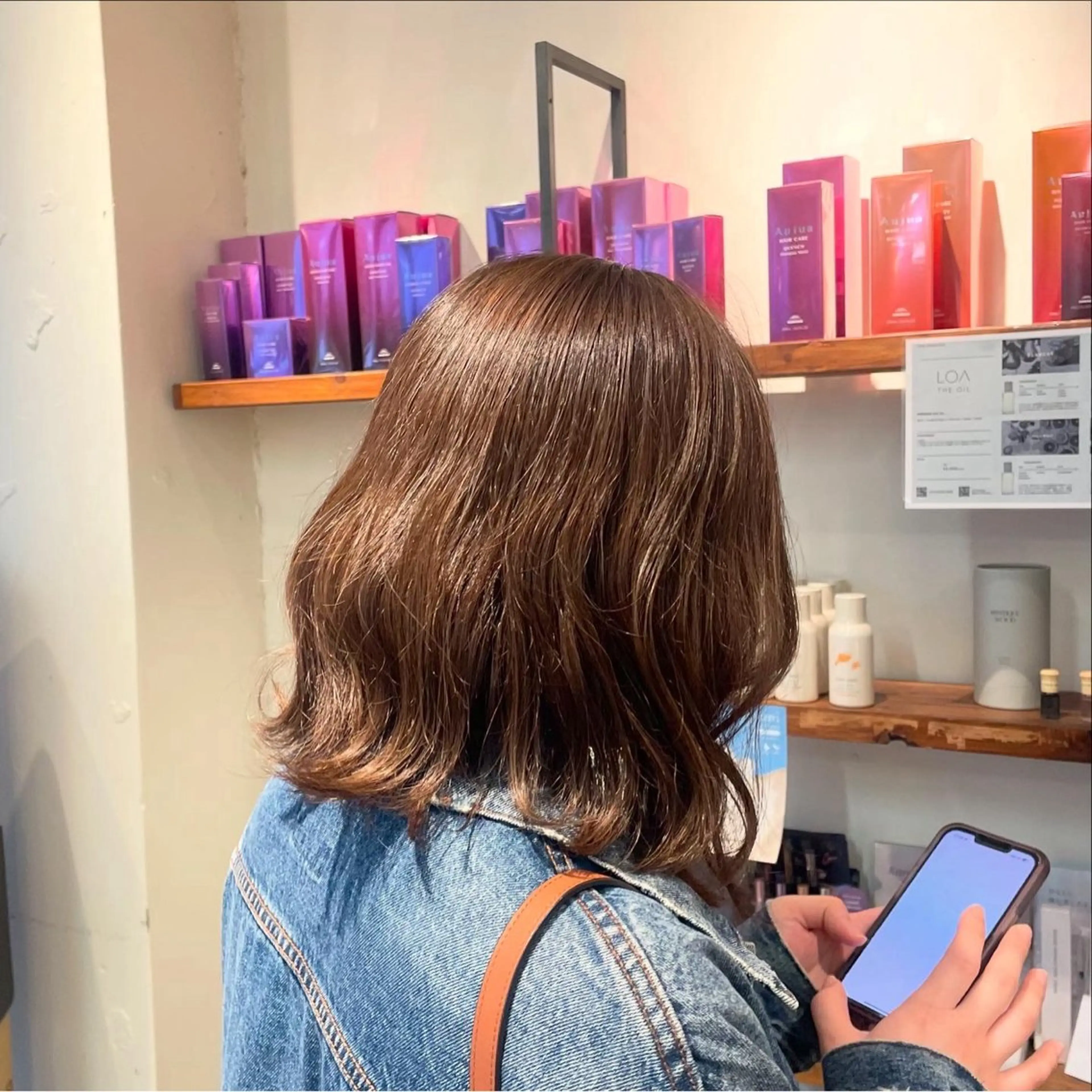 カラー パーマ カット ヘアカラー 縮毛矯正 このみ/髪質改善 /ヘアアレンジ🫧のヘアスタイル