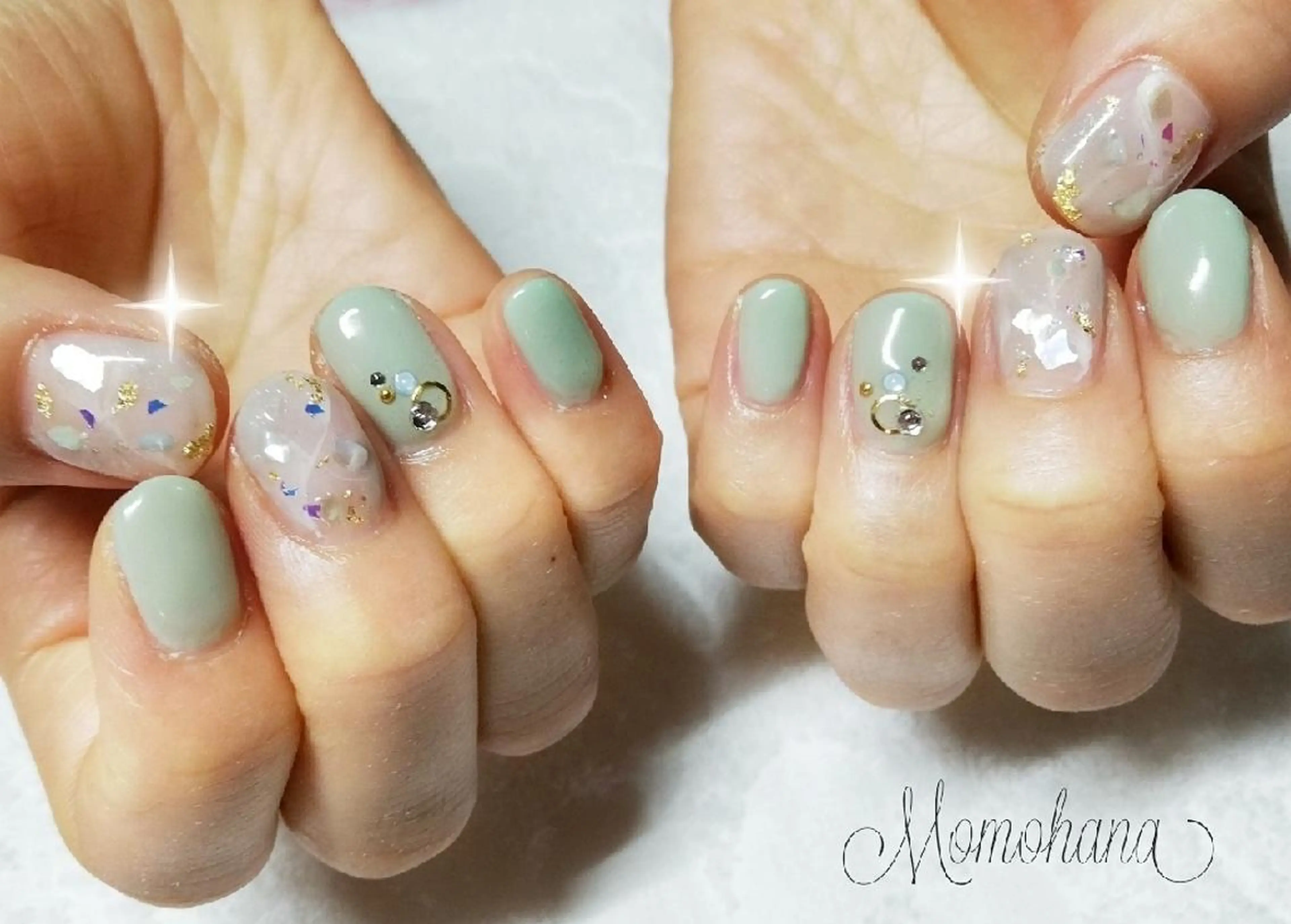 ネイル momohana  のネイルデザイン