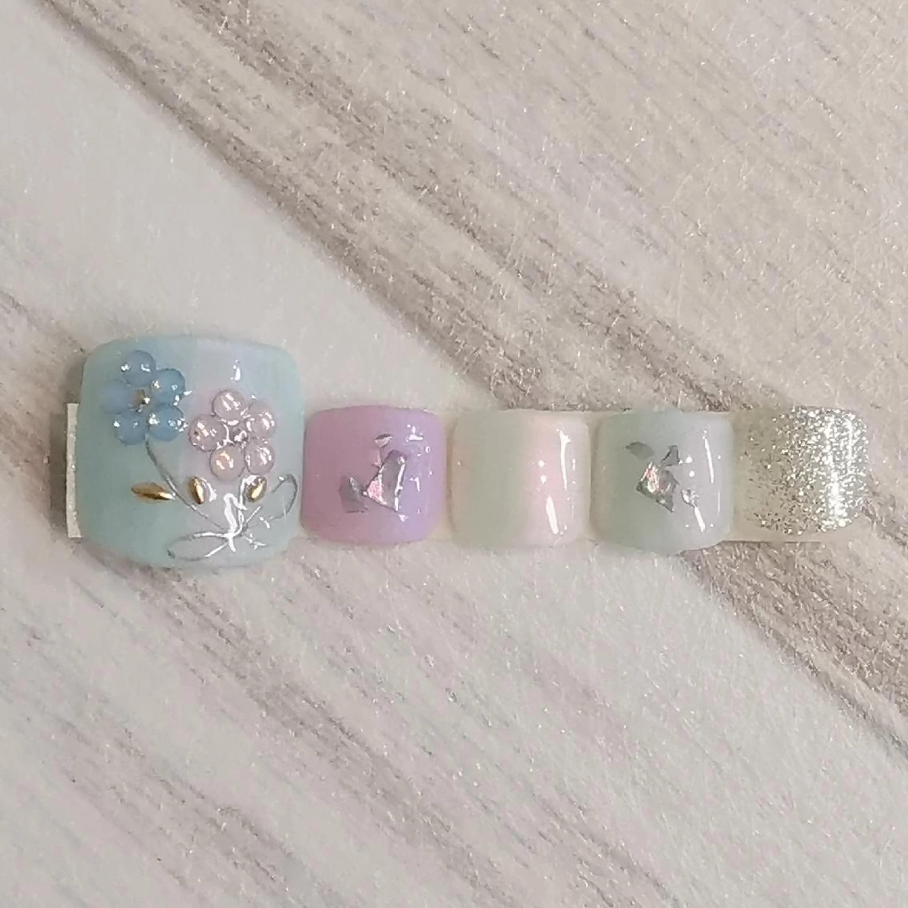 ネイル フットネイル ジェルネイル フットネイル reve あやののネイルデザイン