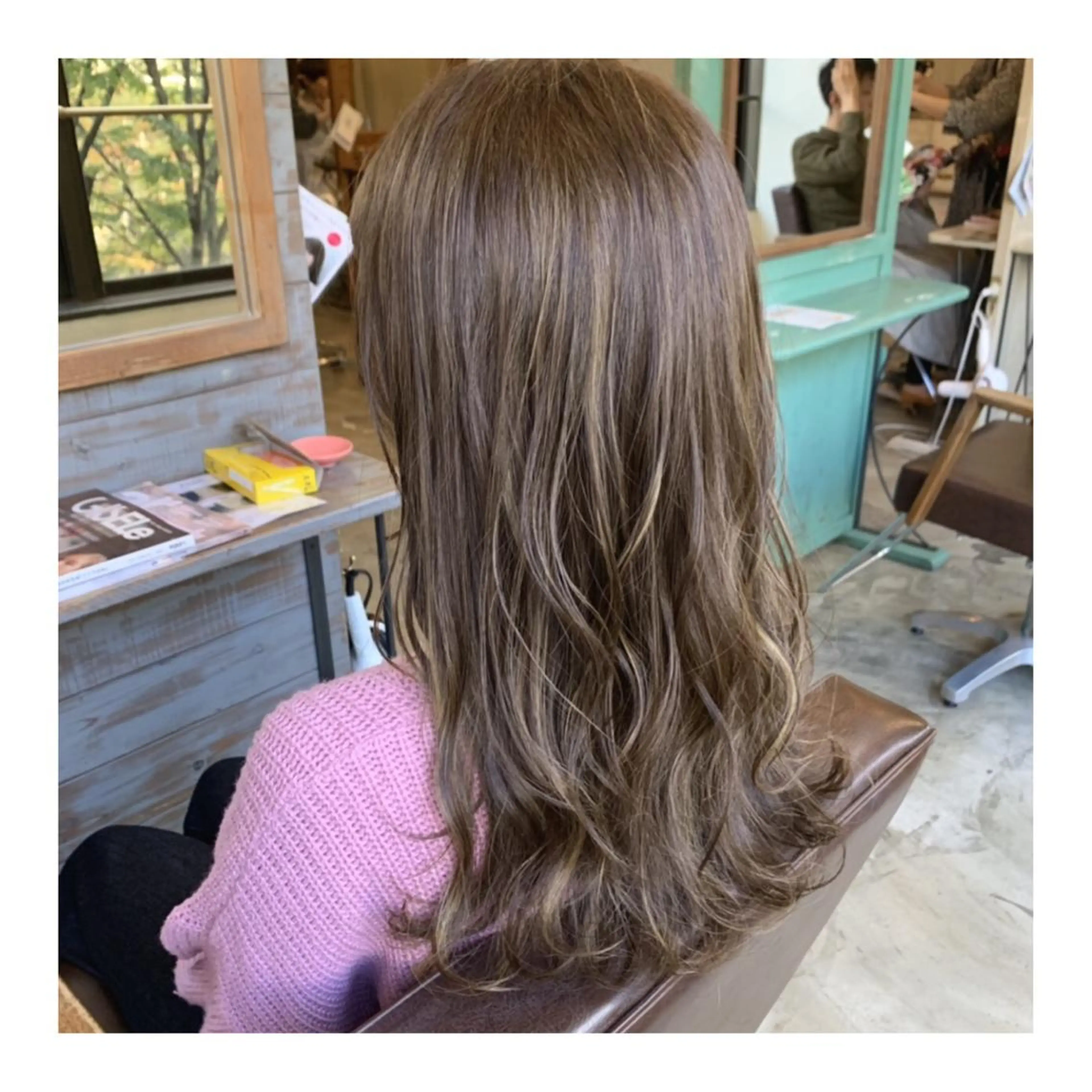 ロング カラー ヘアアレンジ ヘアカラー merci.所属・🌻あいり merci.🌻のヘアスタイル