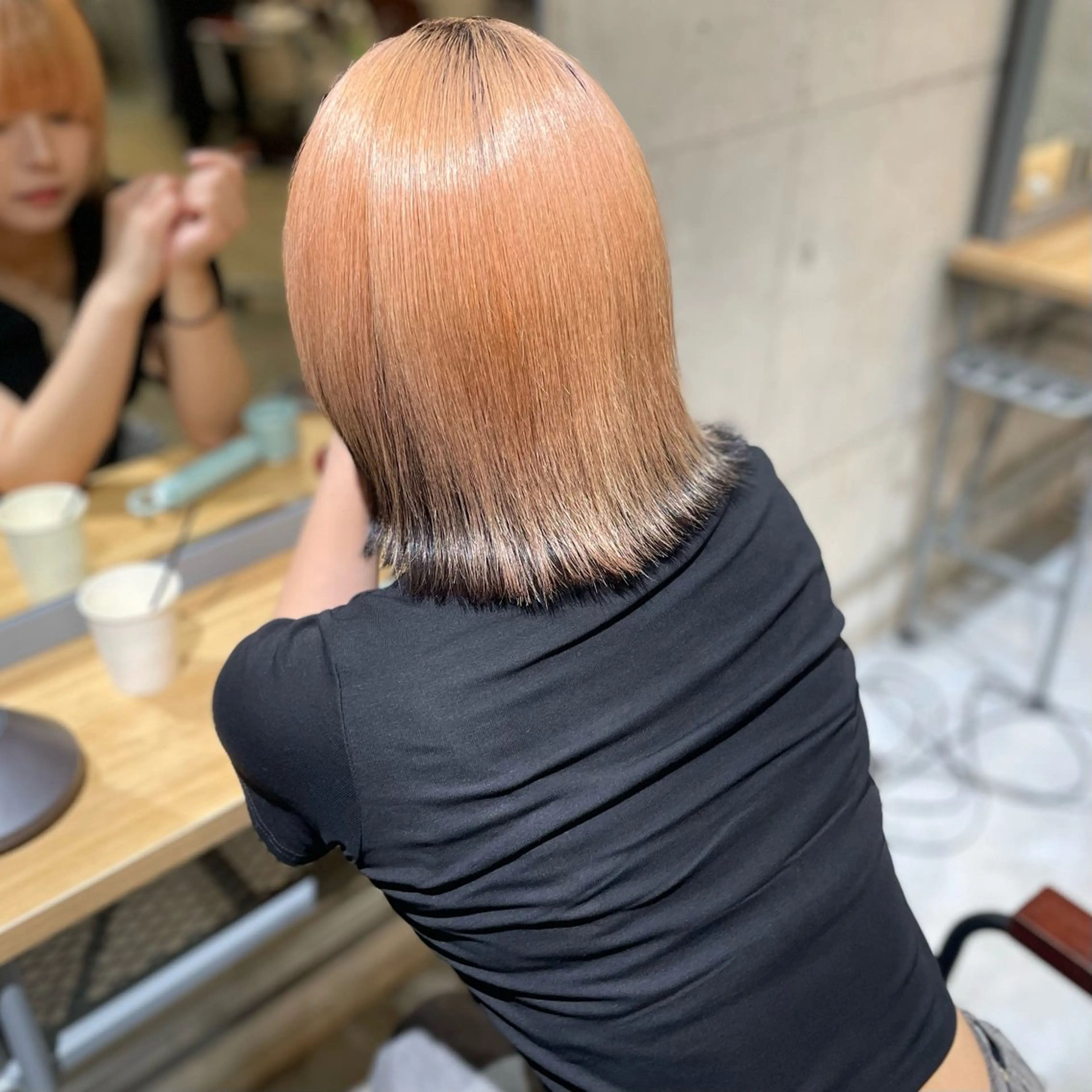 ミディアム ヘアアレンジ キッズ トリートメント 艶髪/ハイトーン /masami🩵のヘアスタイル