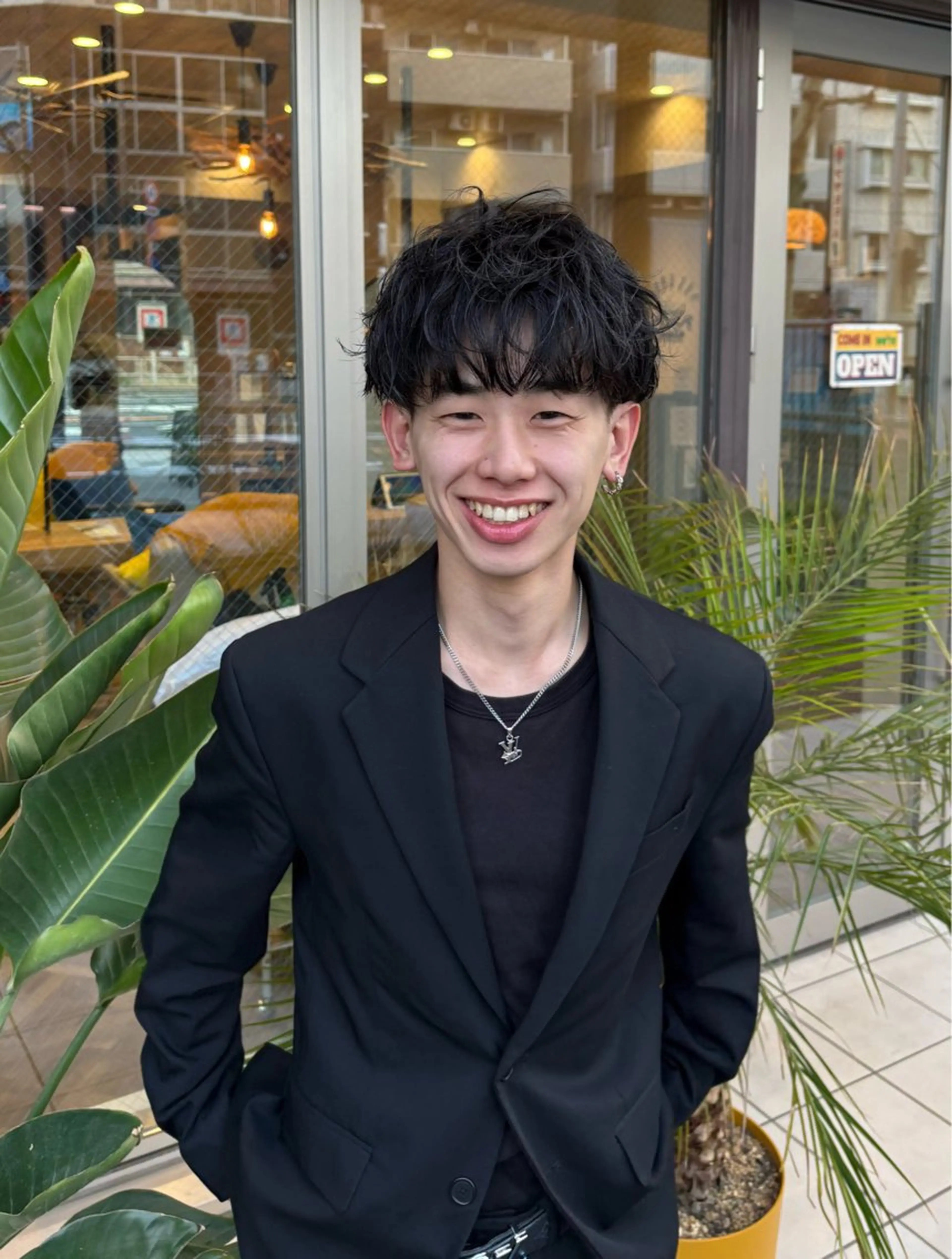 メンズ メンズパーマ 江口 幸太のヘアスタイル