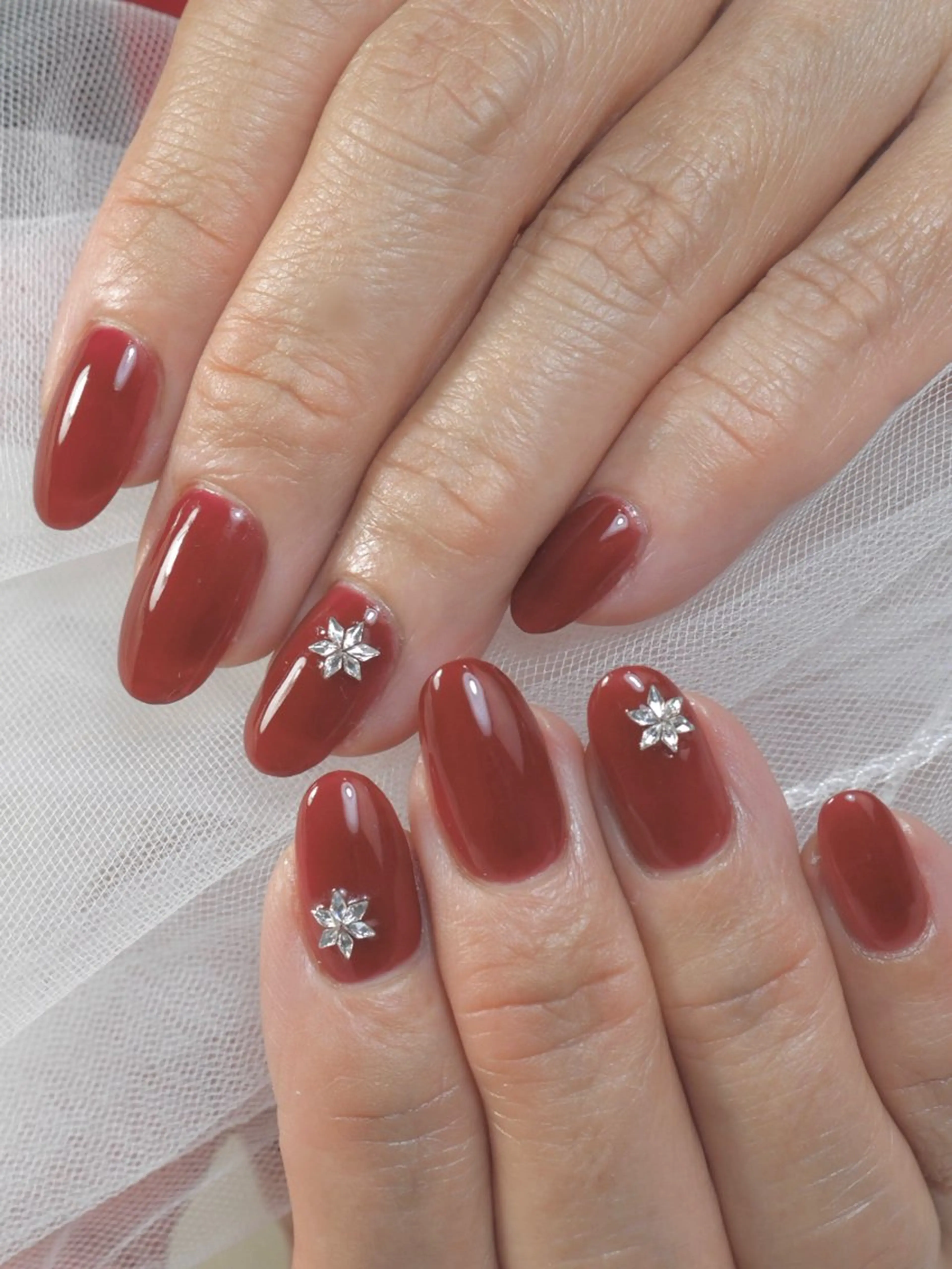 ネイル ボルドー Nail Salon .Lalahのネイルデザイン