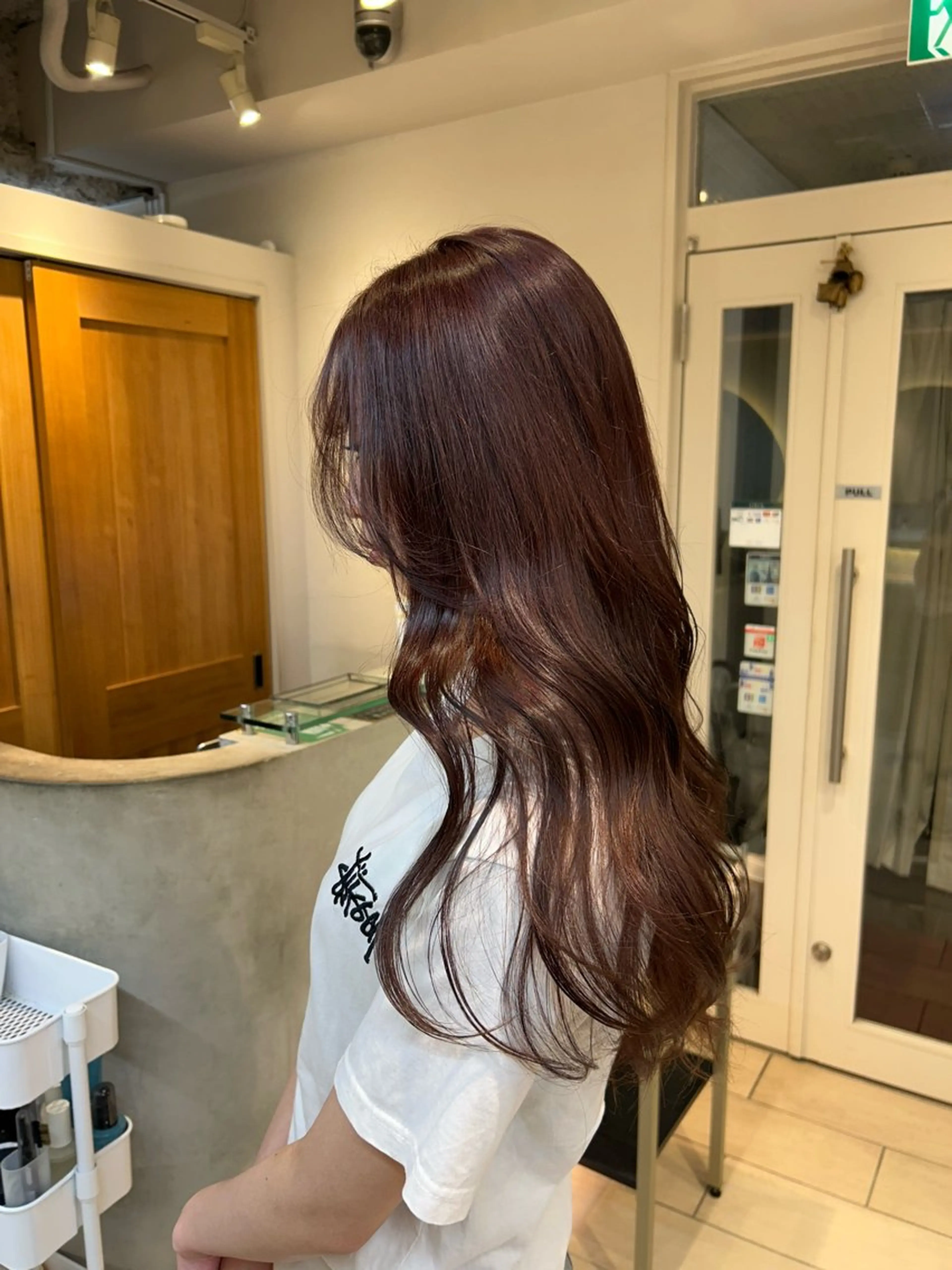 ロング カラー 鈴木 珠奈のヘアスタイル