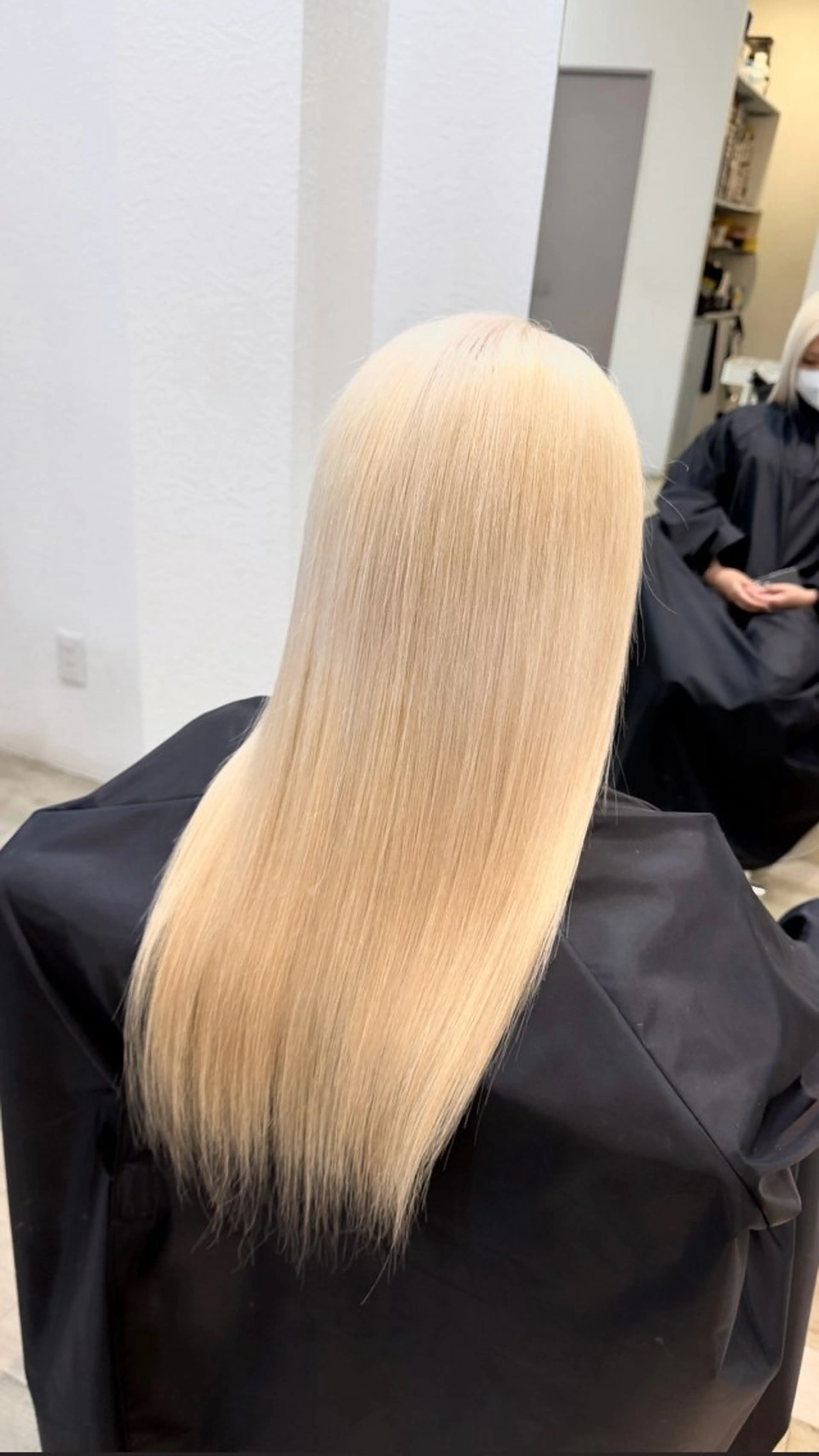 ハイブリーチカラー(ブリーチ2回＋カラー)＋トリートメントの写真