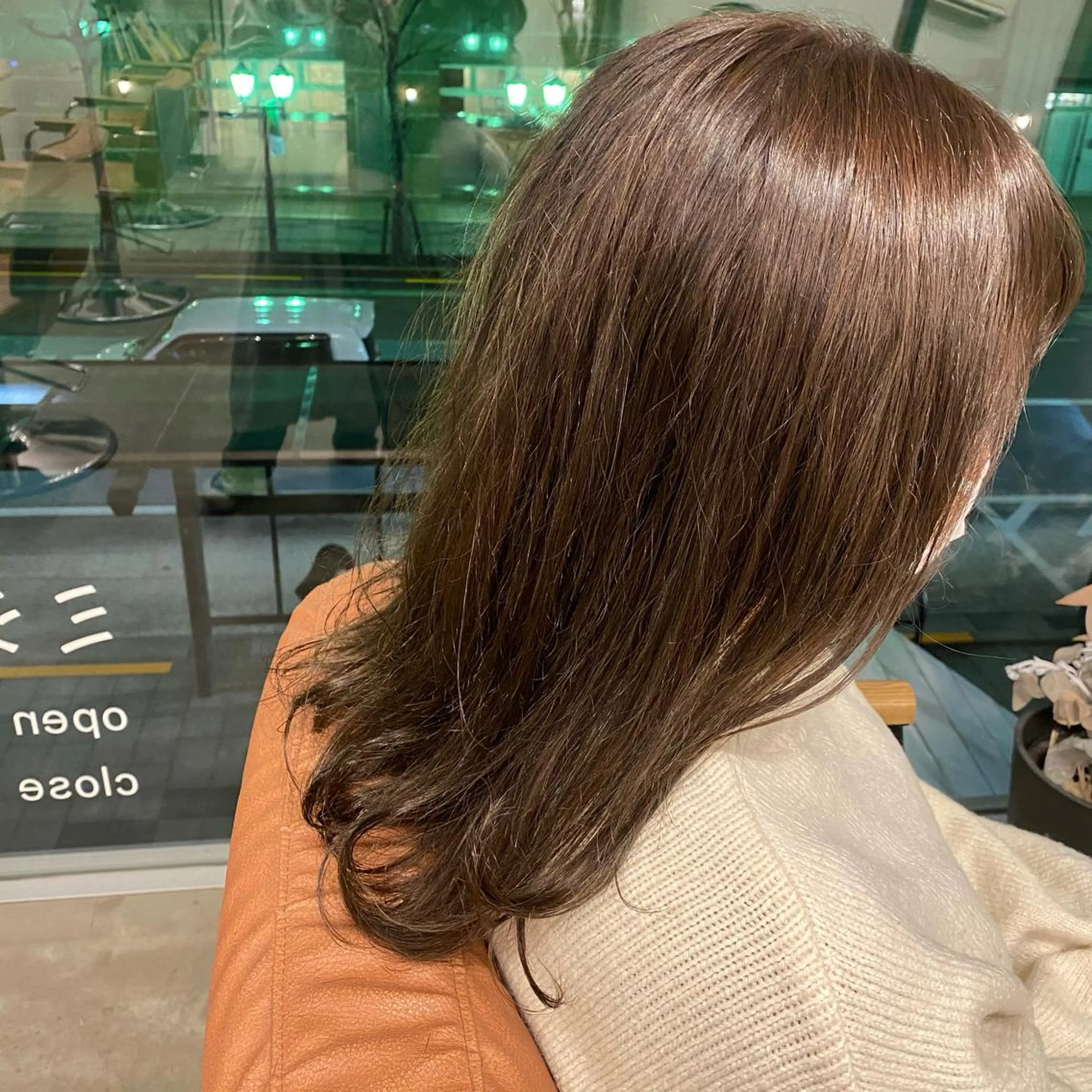 セミロング ヘアカラー トリートメント 🌷pasapas/ すみれ🌷のヘアスタイル