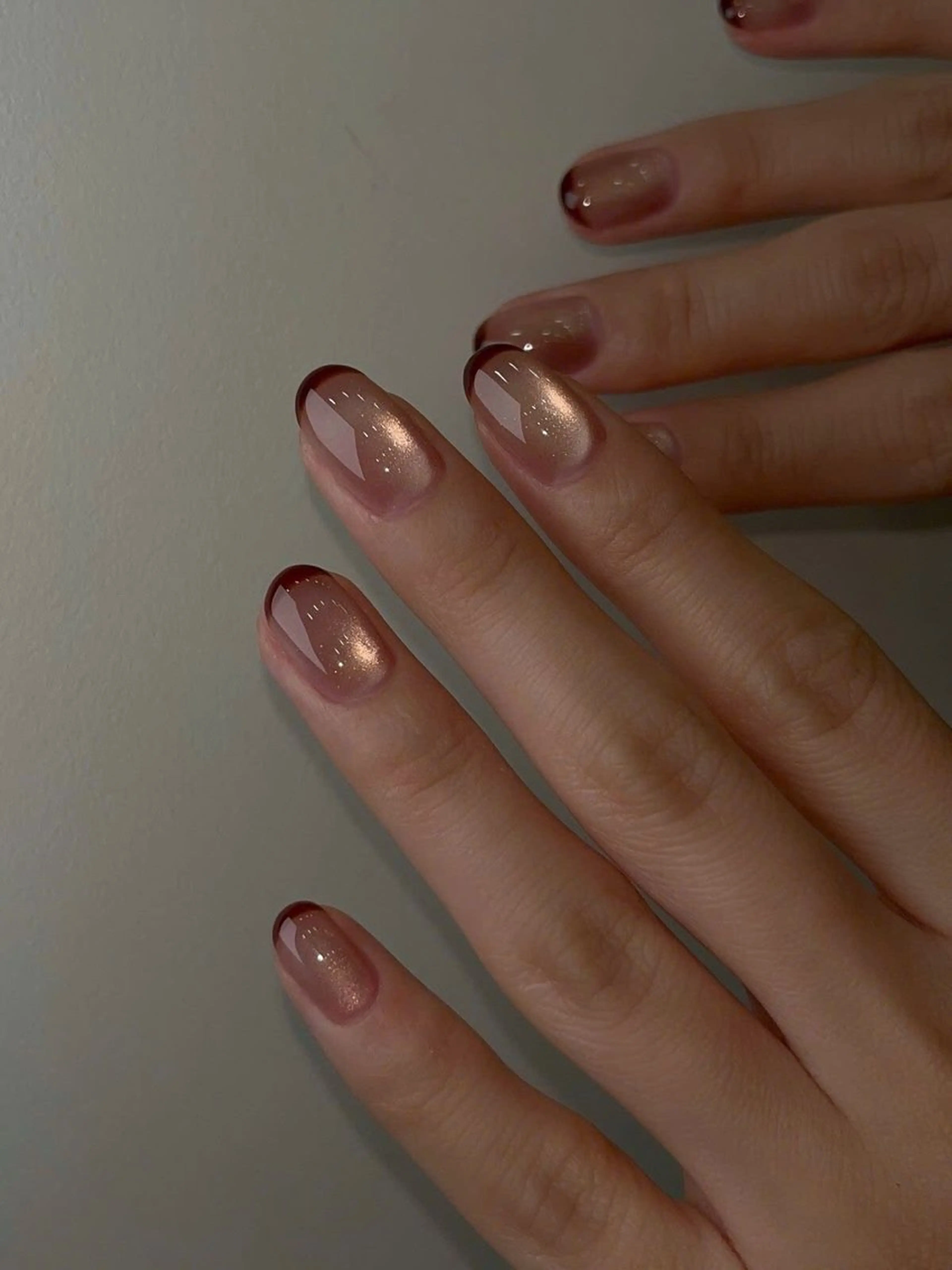 ネイル グラデーション ラメ(グリッター) マグネットネイル ミラーネイル ニュアンスネイル ハンドネイル Lumi de nailsのネイルデザイン