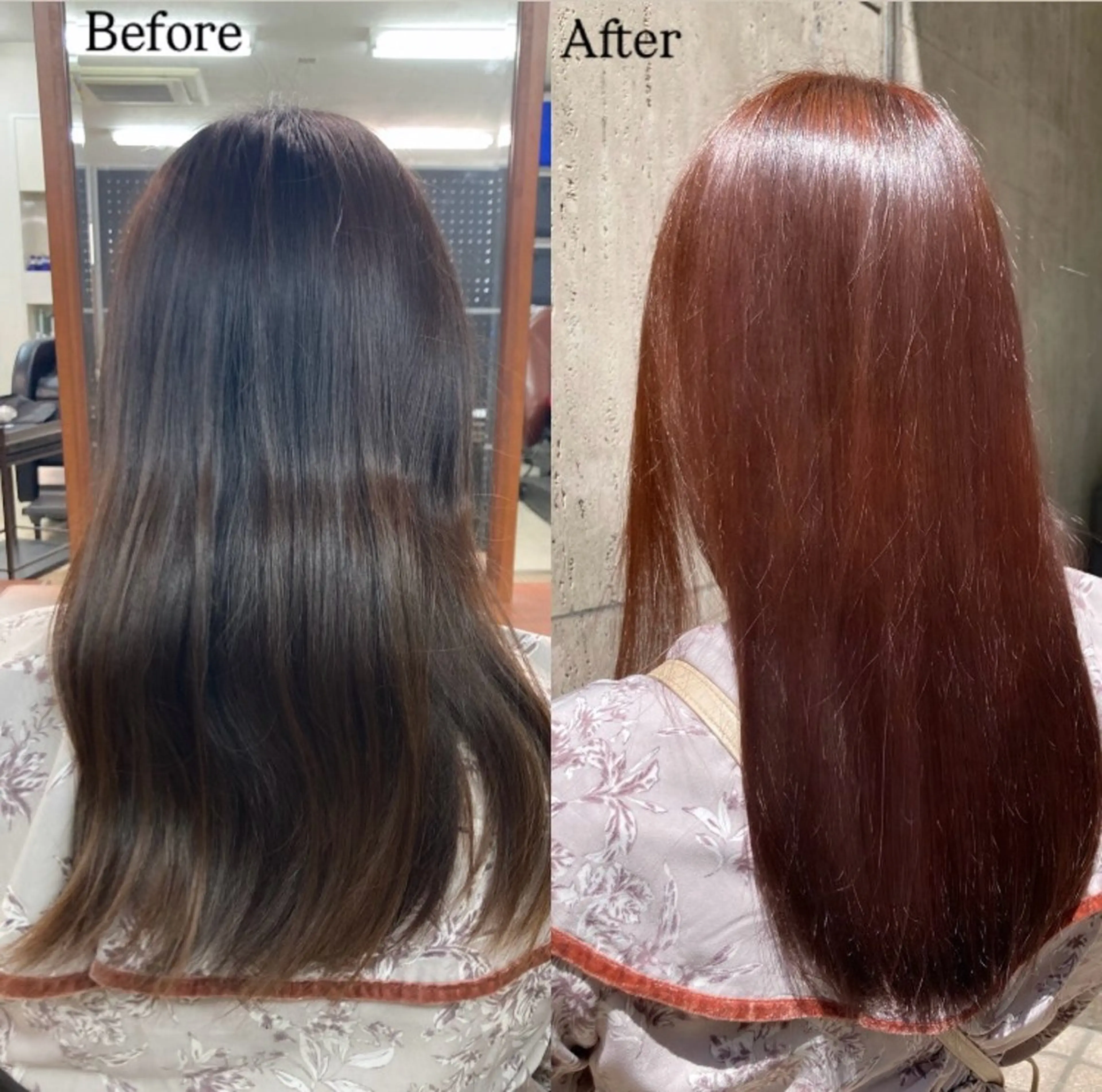 カラー こだいら ひめかのヘアスタイル