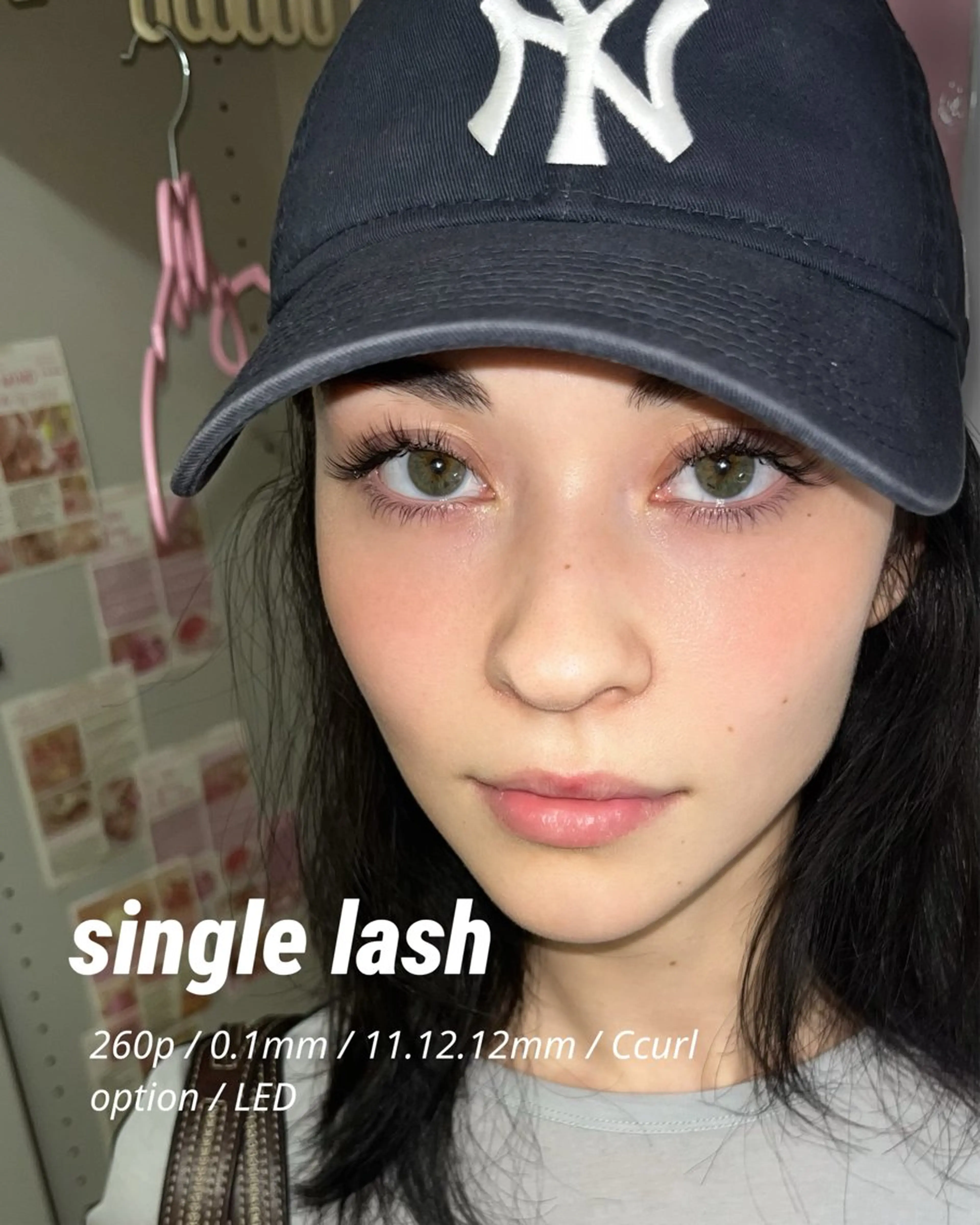 マツエク・マツパ Eyelash salon u'iのマツエク・マツパデザイン