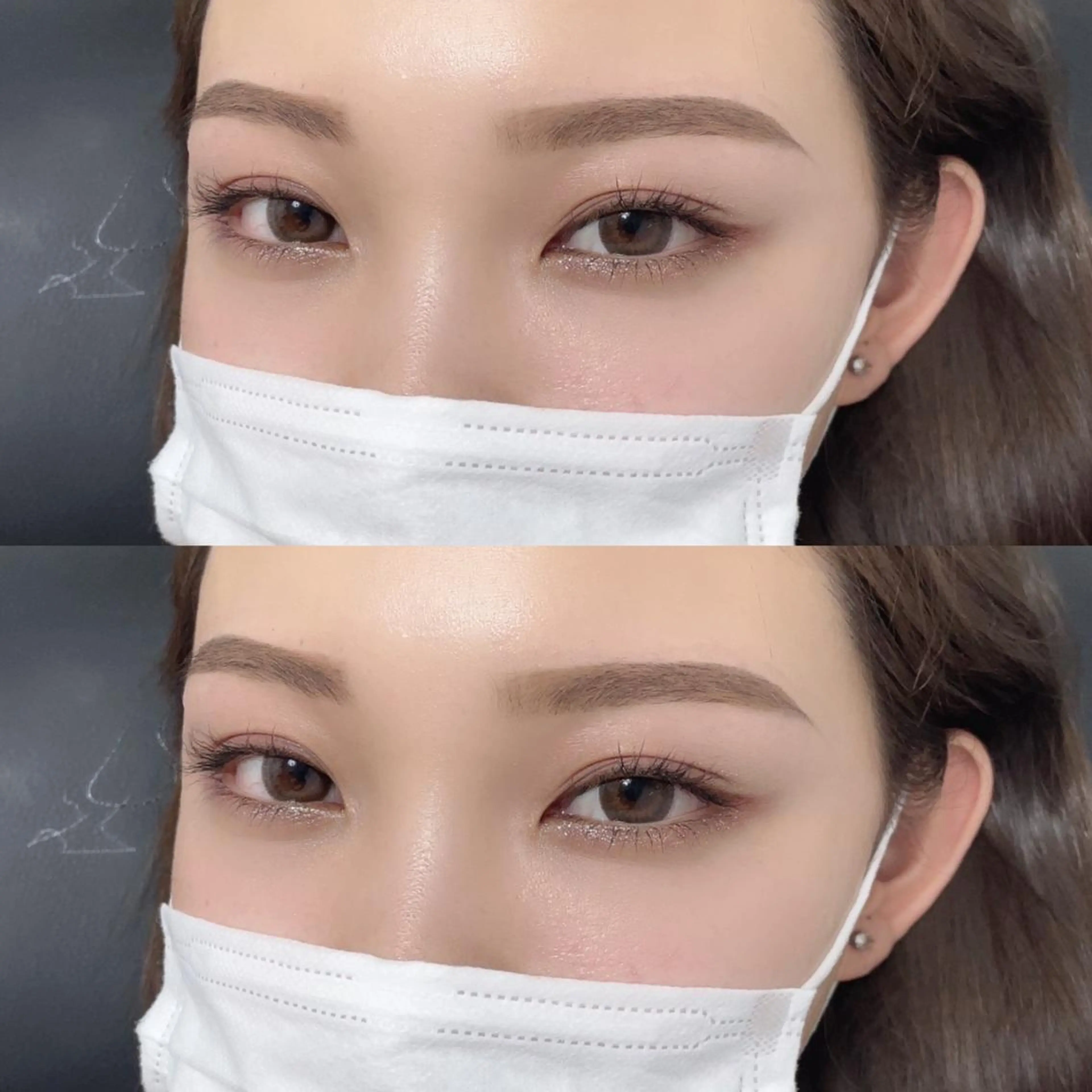 アイブロウ ハリウッドブロウリフト 眉毛ワックス脱毛 Heileebrow 天神店 hana💟のマツエク・マツパデザイン