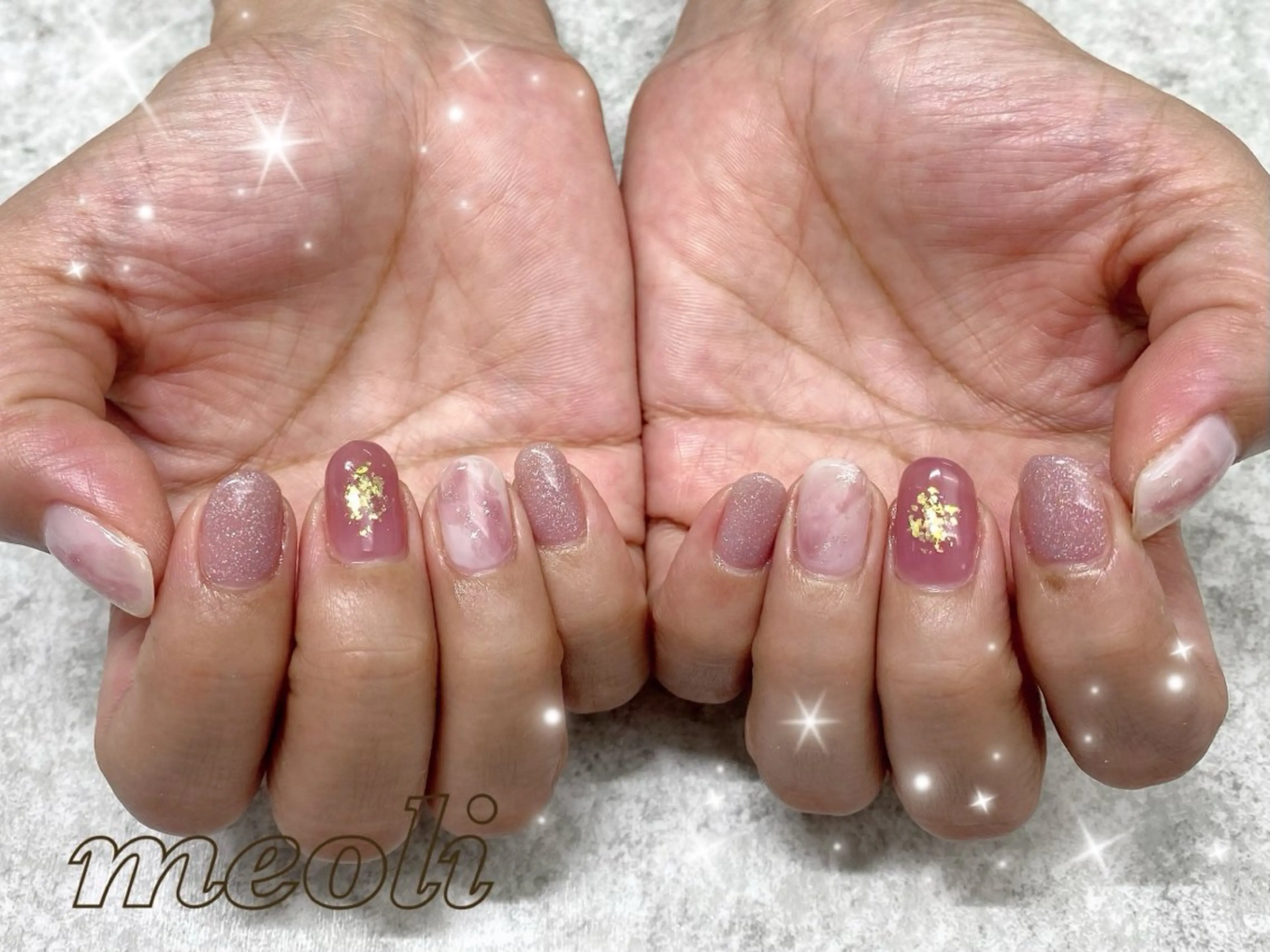 ネイル ハンドネイル nail salon meoli メグのネイルデザイン