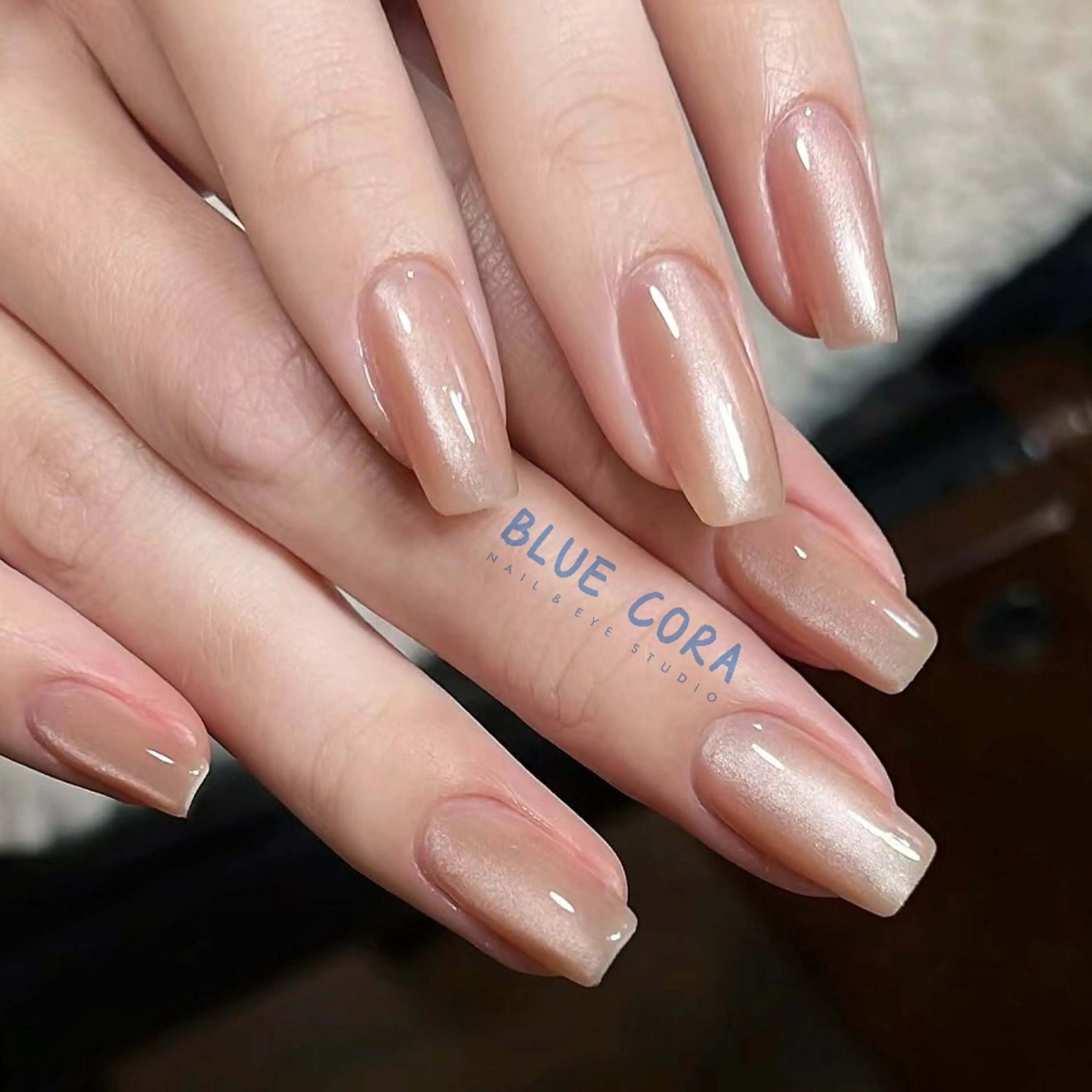 ネイル ハンドネイル ハンドケア BLUE CORAのネイルデザイン