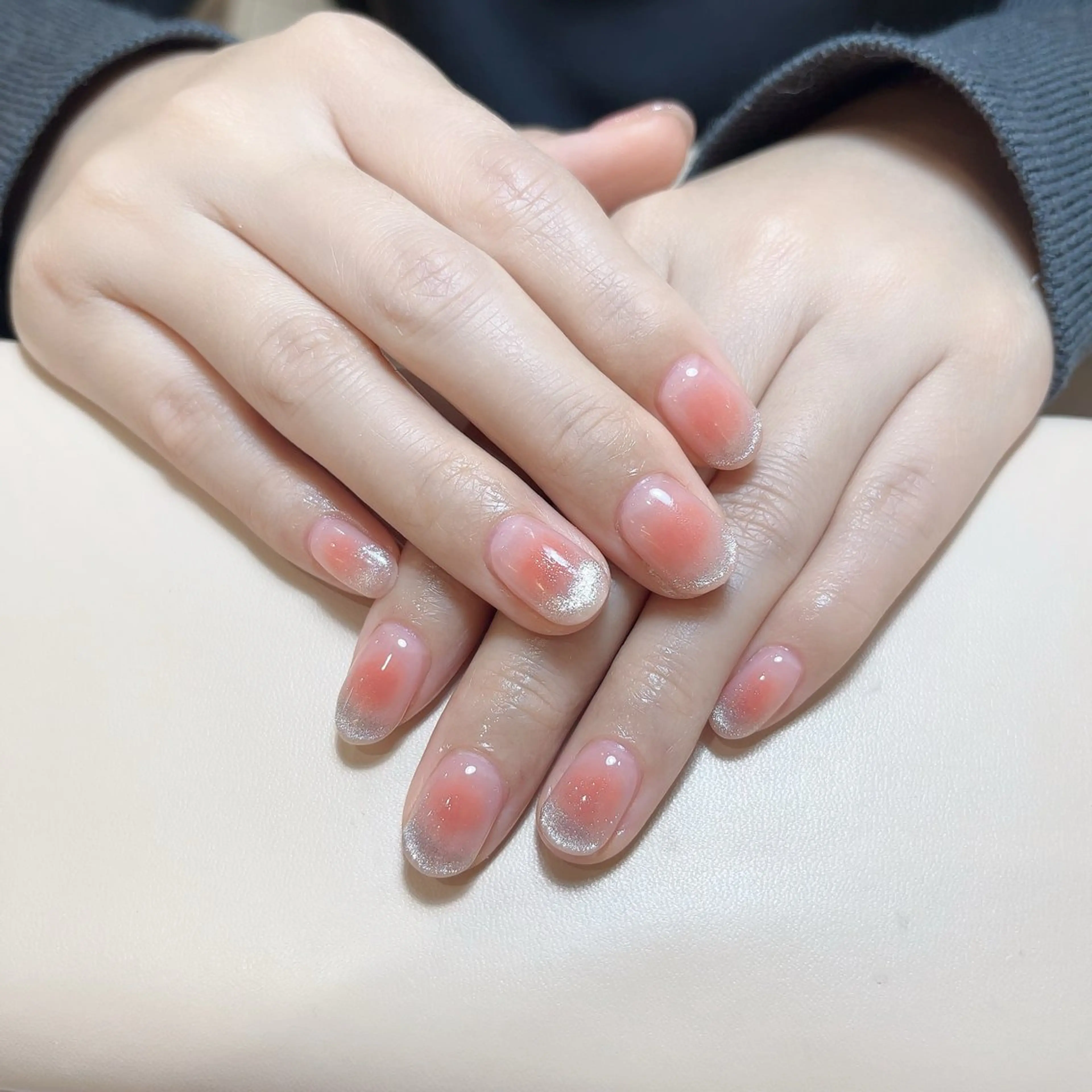 ネイル ハンドネイル MoonNail ユリ🌸のネイルデザイン