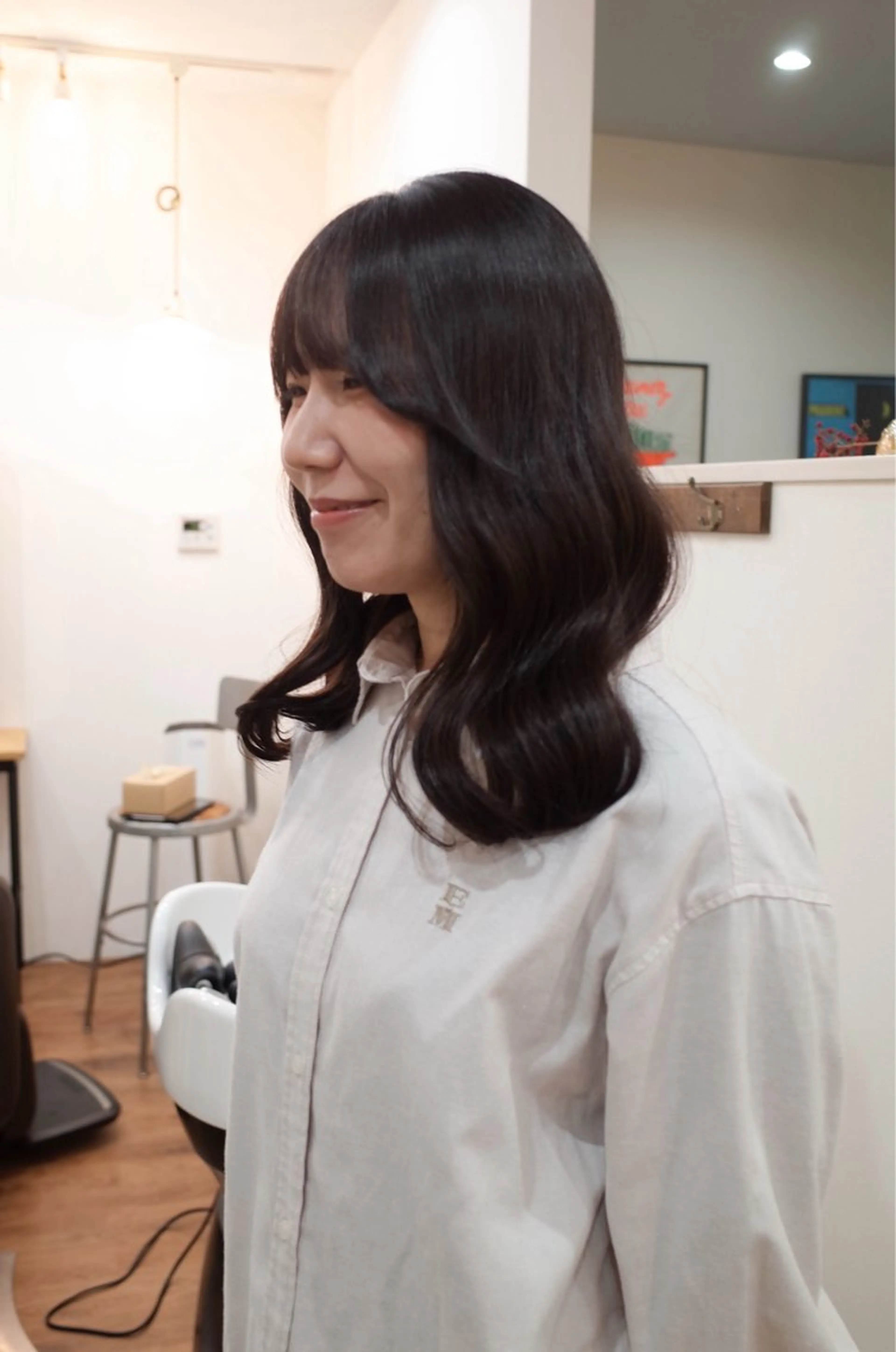 セミロング ヘアカラー Itsuki モデル募集中♩のヘアスタイル