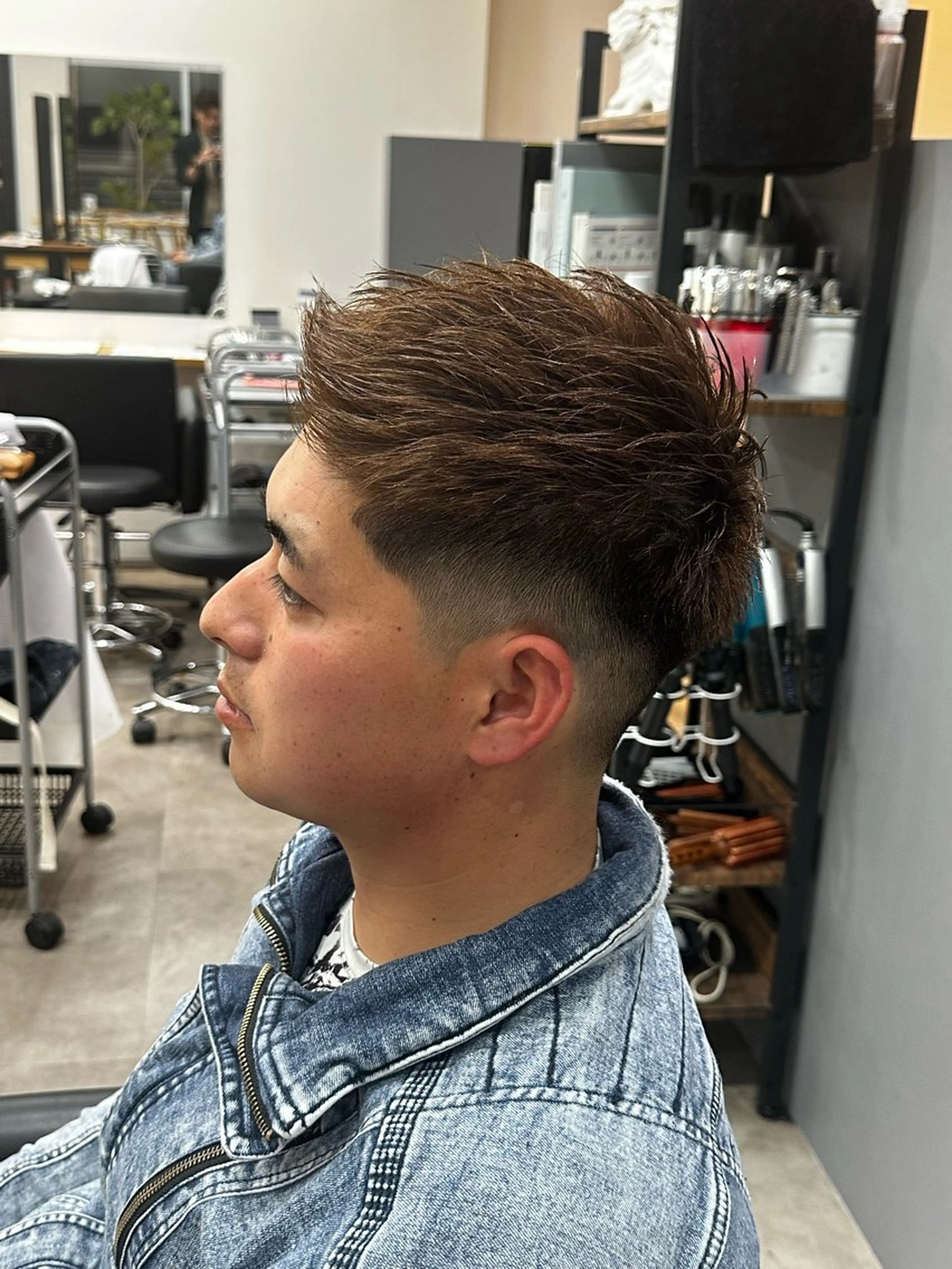 💇‍♂️【新規メンズカット×炭酸スパ（抜け毛防止、油汚れ除去効果）】✂️※ミニモ限定価格の写真