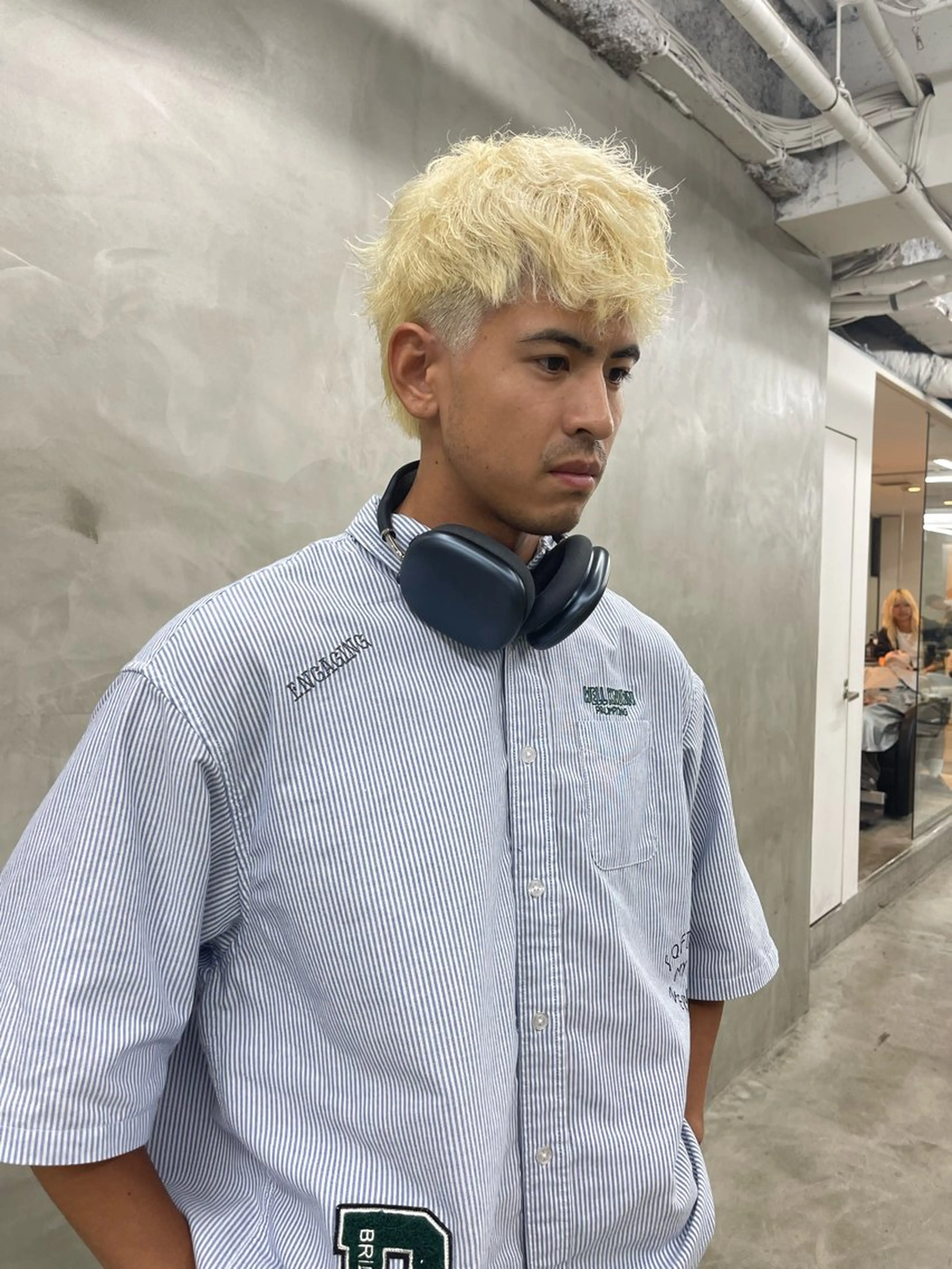 カラー メンズ カット ヘアカラー トリートメント メンズカット パーマ[佐橋]のヘアスタイル