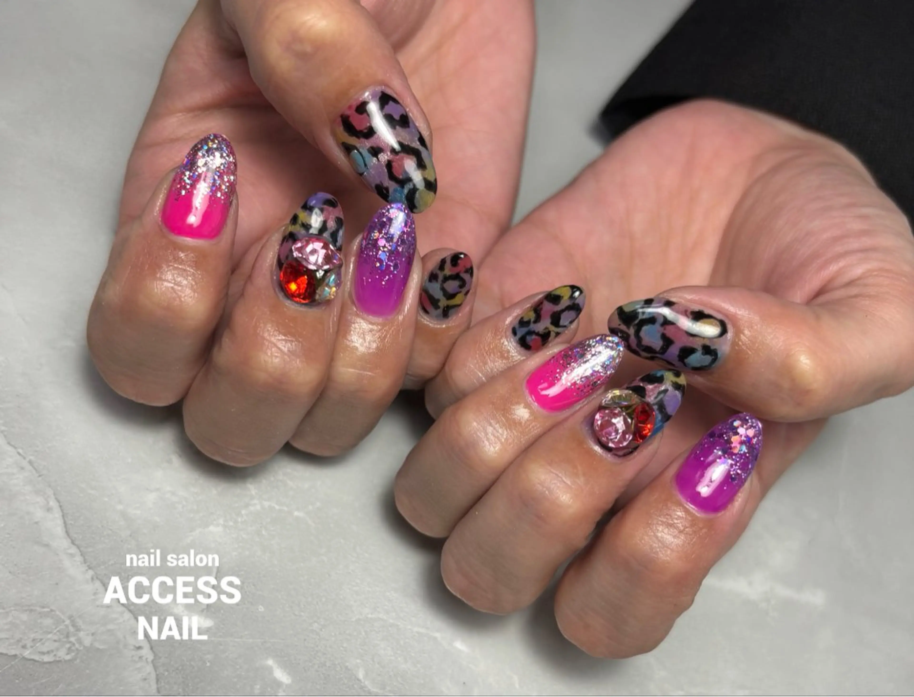 ネイル access nailのネイルデザイン
