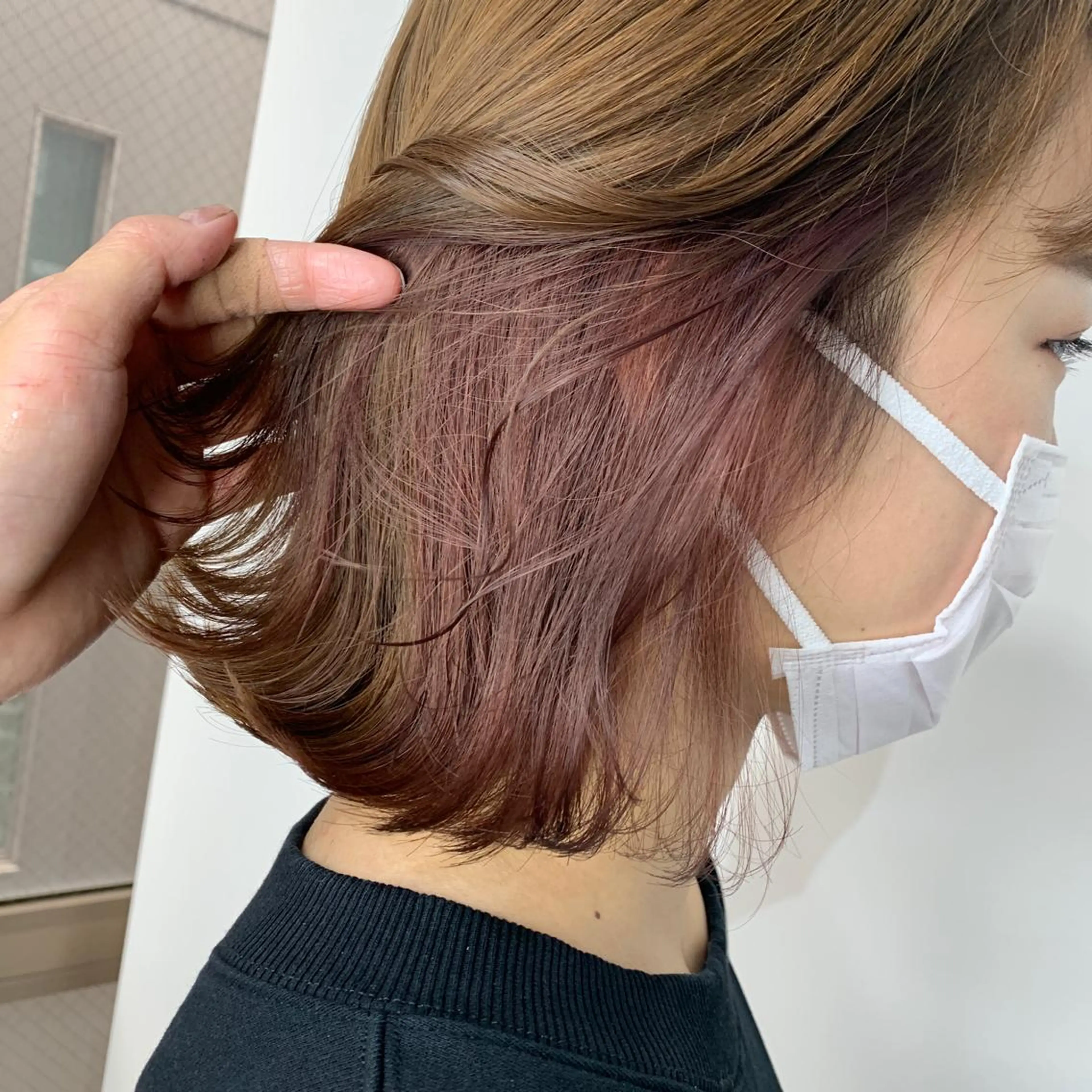 ミディアム カラー HARUKA韓国ヘア /Luana梅田のヘアスタイル