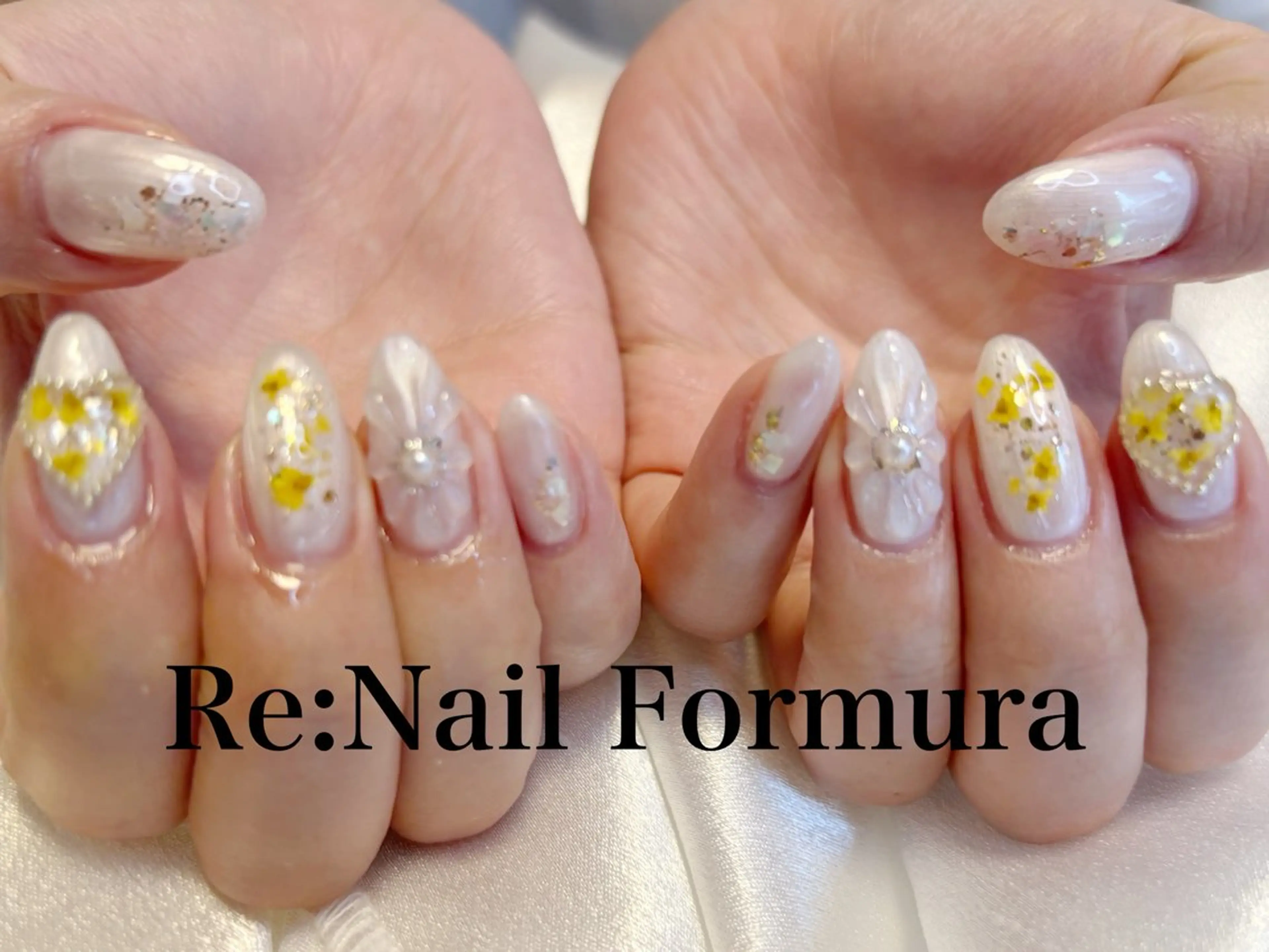 ミディアム ハンドネイル kido chieのネイルデザイン