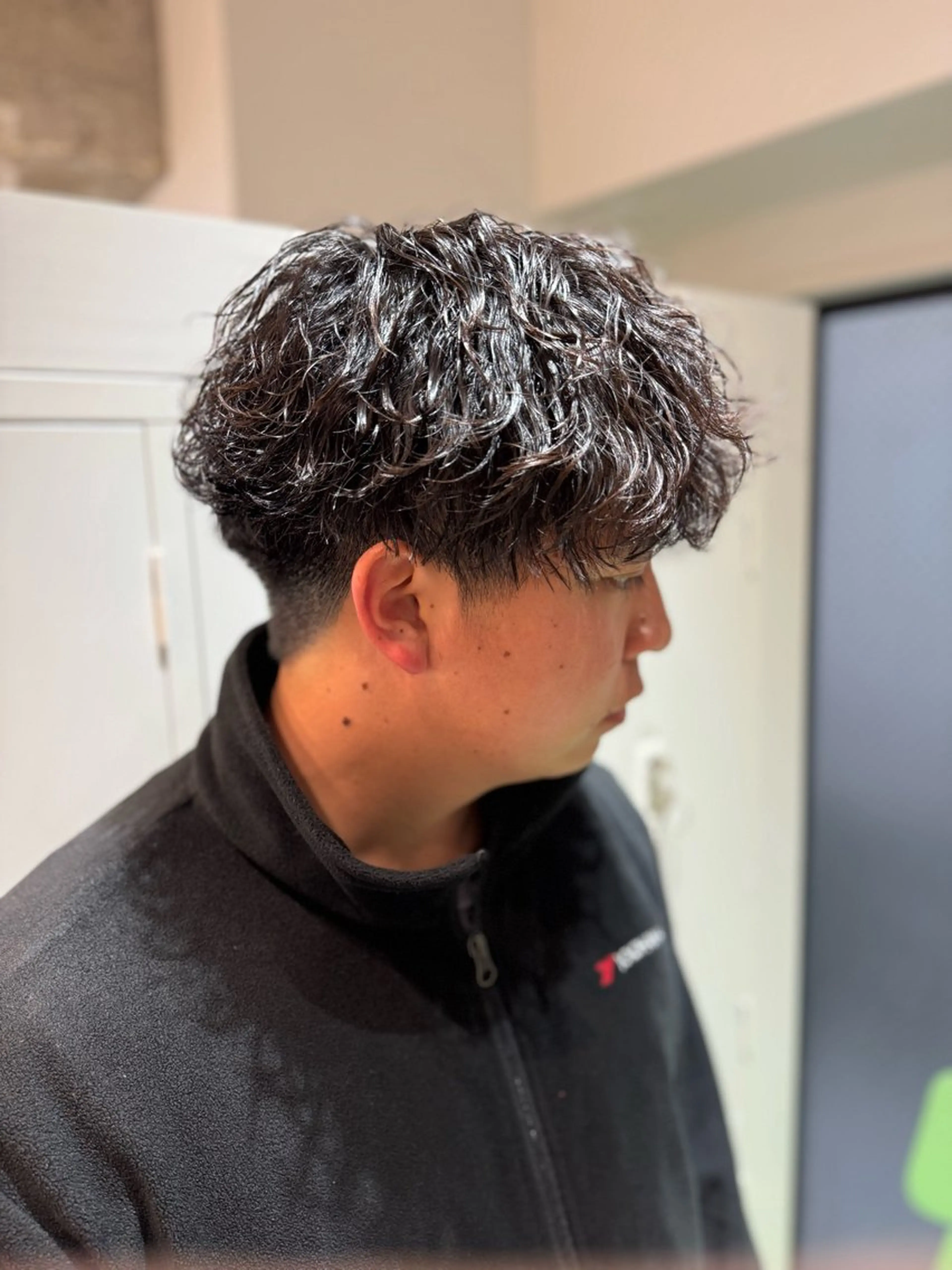 【土日初回限定クーポン】🔥メンズカット&波巻きパーマの写真