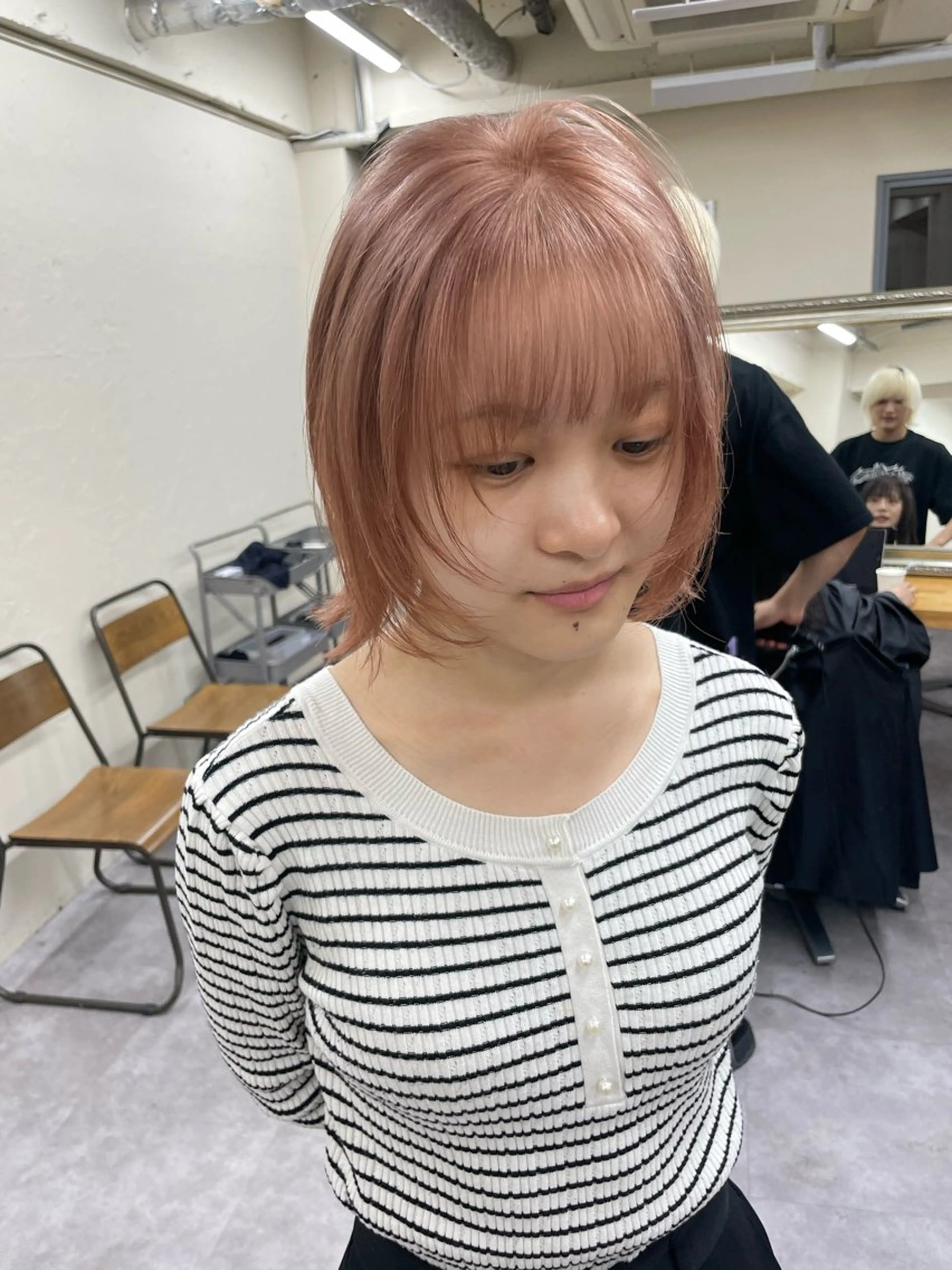 ショート カラー ブリーチカラー💖 rukaのヘアスタイル