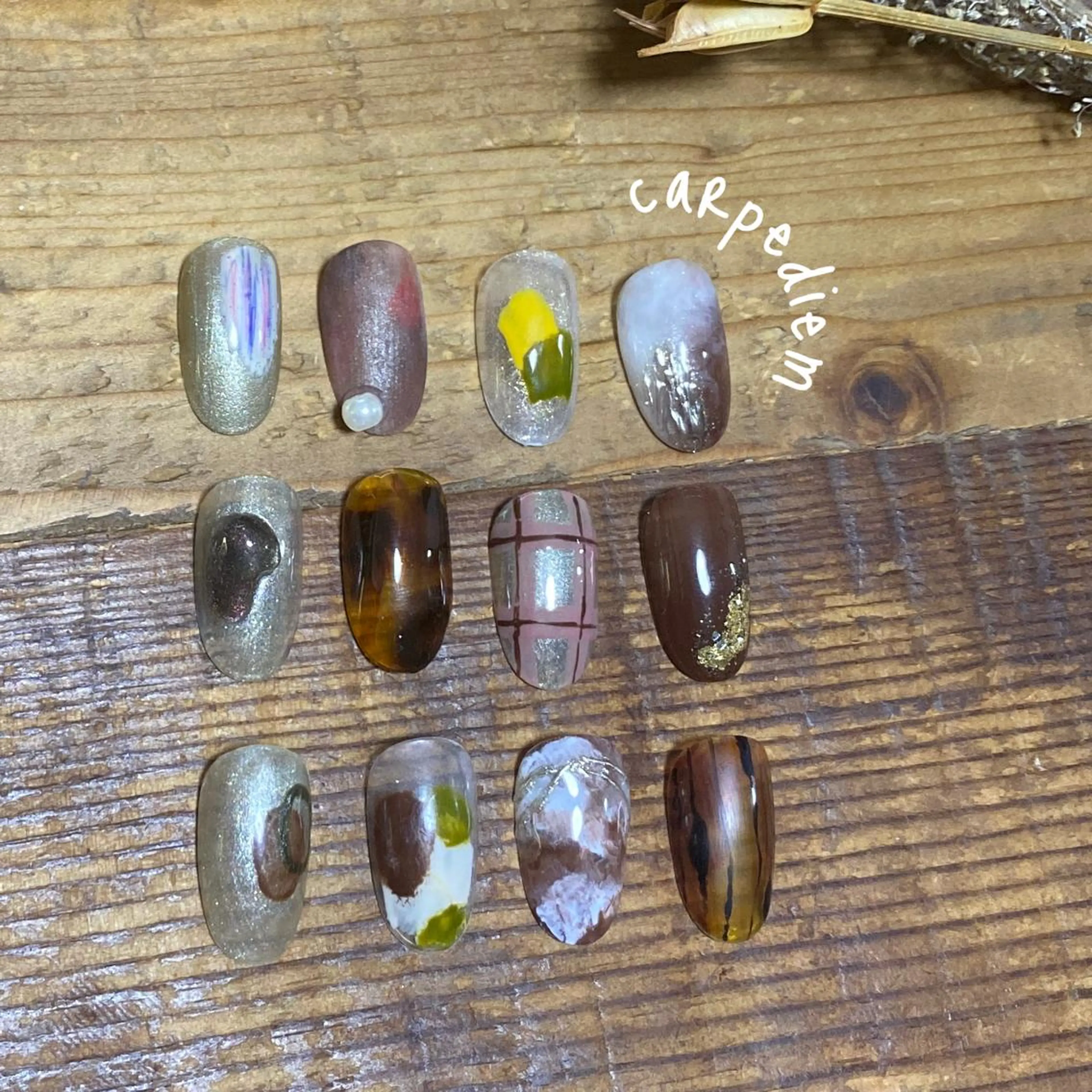 ネイル 城東区ネイルサロン carpediemのネイルデザイン