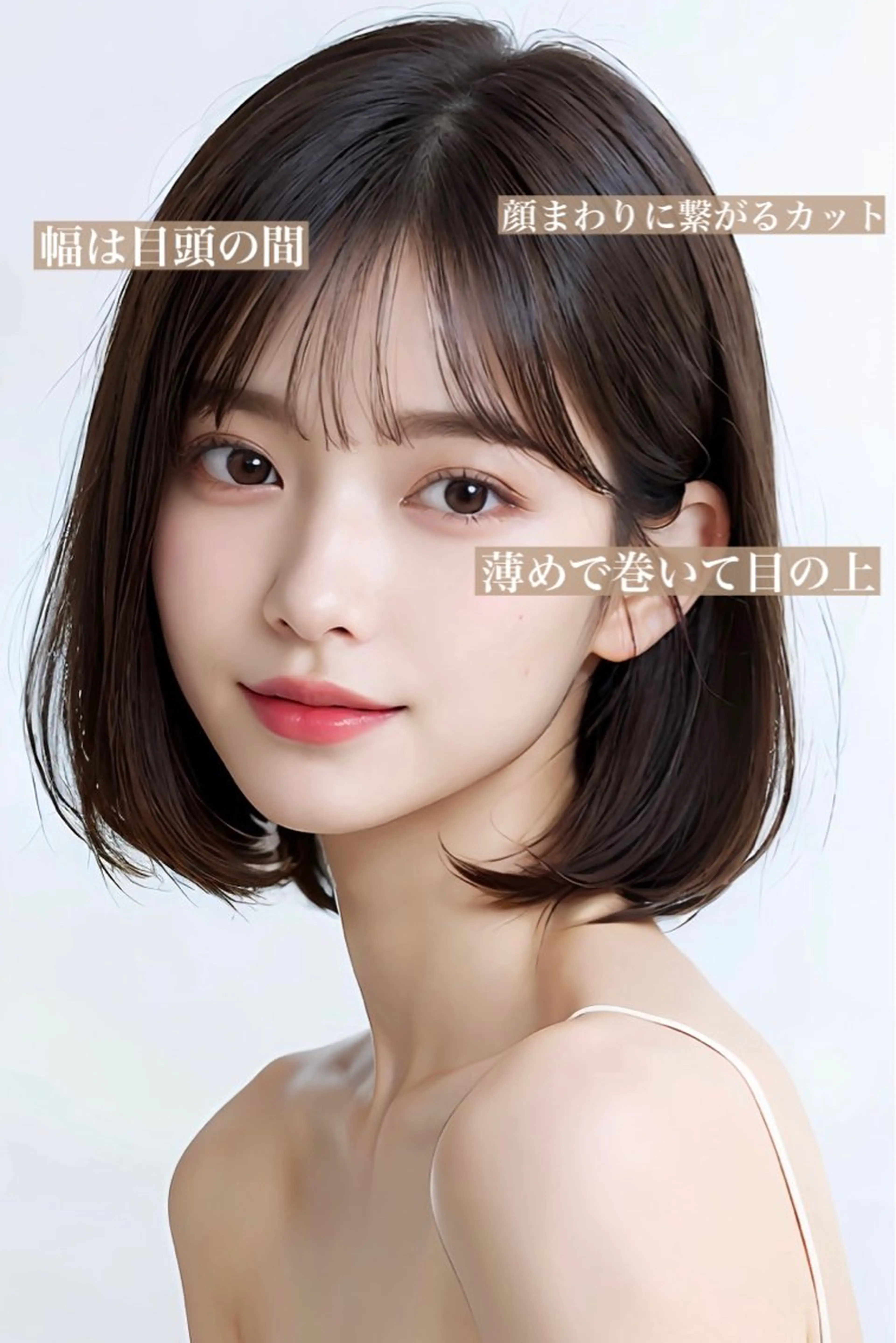 ショート カラー 韓国ヘア♡ 顔まわりカットayaのヘアスタイル