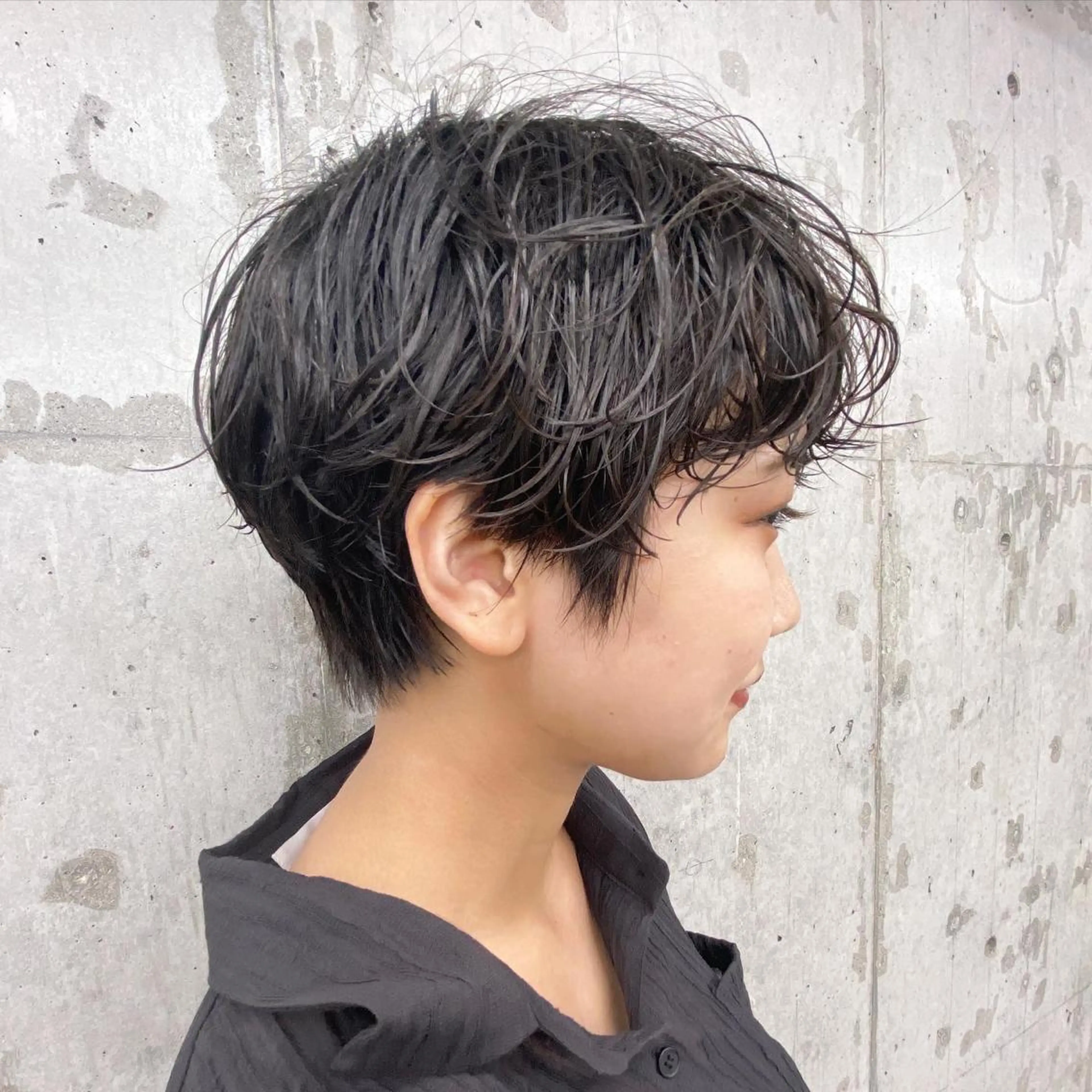 ショート カット ヘアカラー 枚方美容師/ perm/東野真菜のヘアスタイル