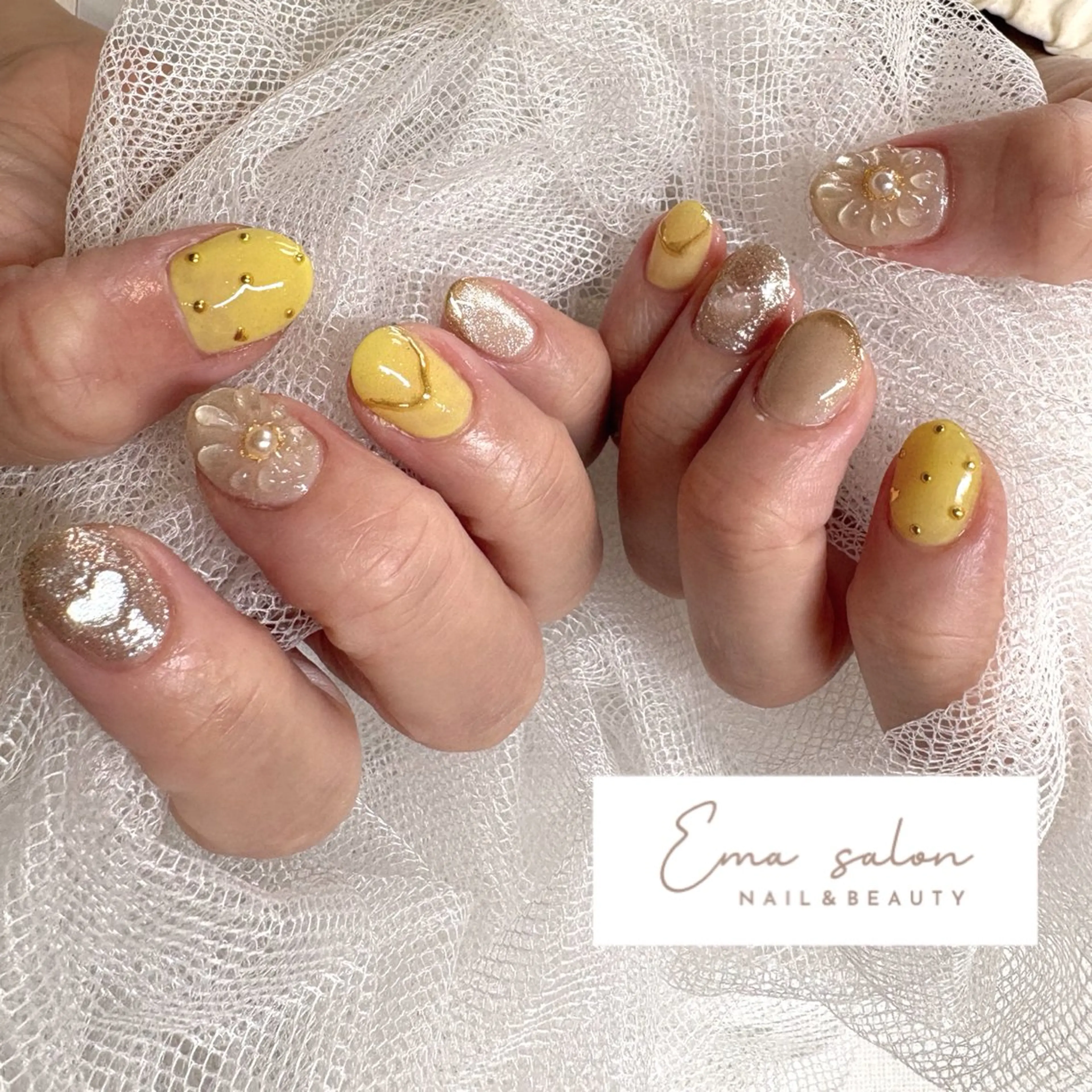 ネイル ハンドネイル Ema salon satomiのネイルデザイン