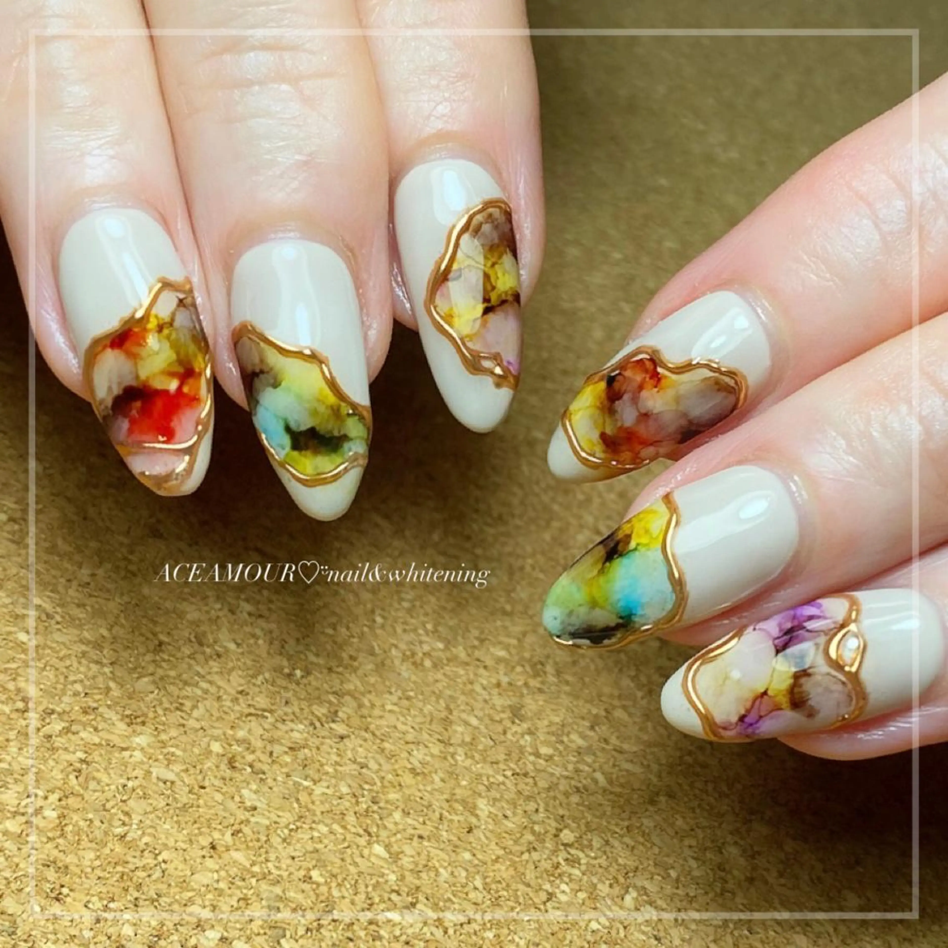 ネイル ネイル/耳つぼ /新ホワイトニングのネイルデザイン