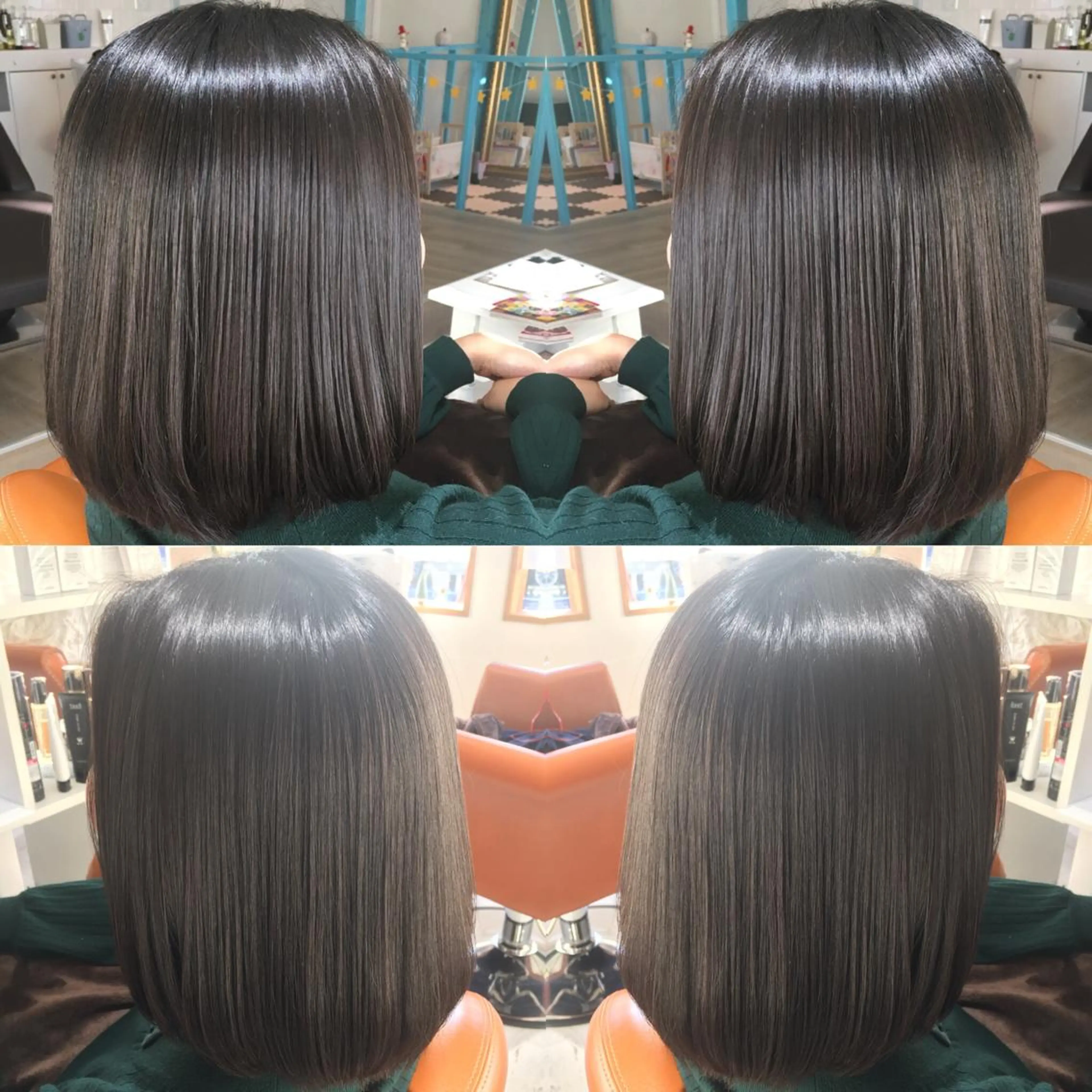 ※ご新規様限定☺︎‼️毎朝のアイロンとおさらば!前髪ストパーと前髪カットで毎日を楽にしませんか?の写真