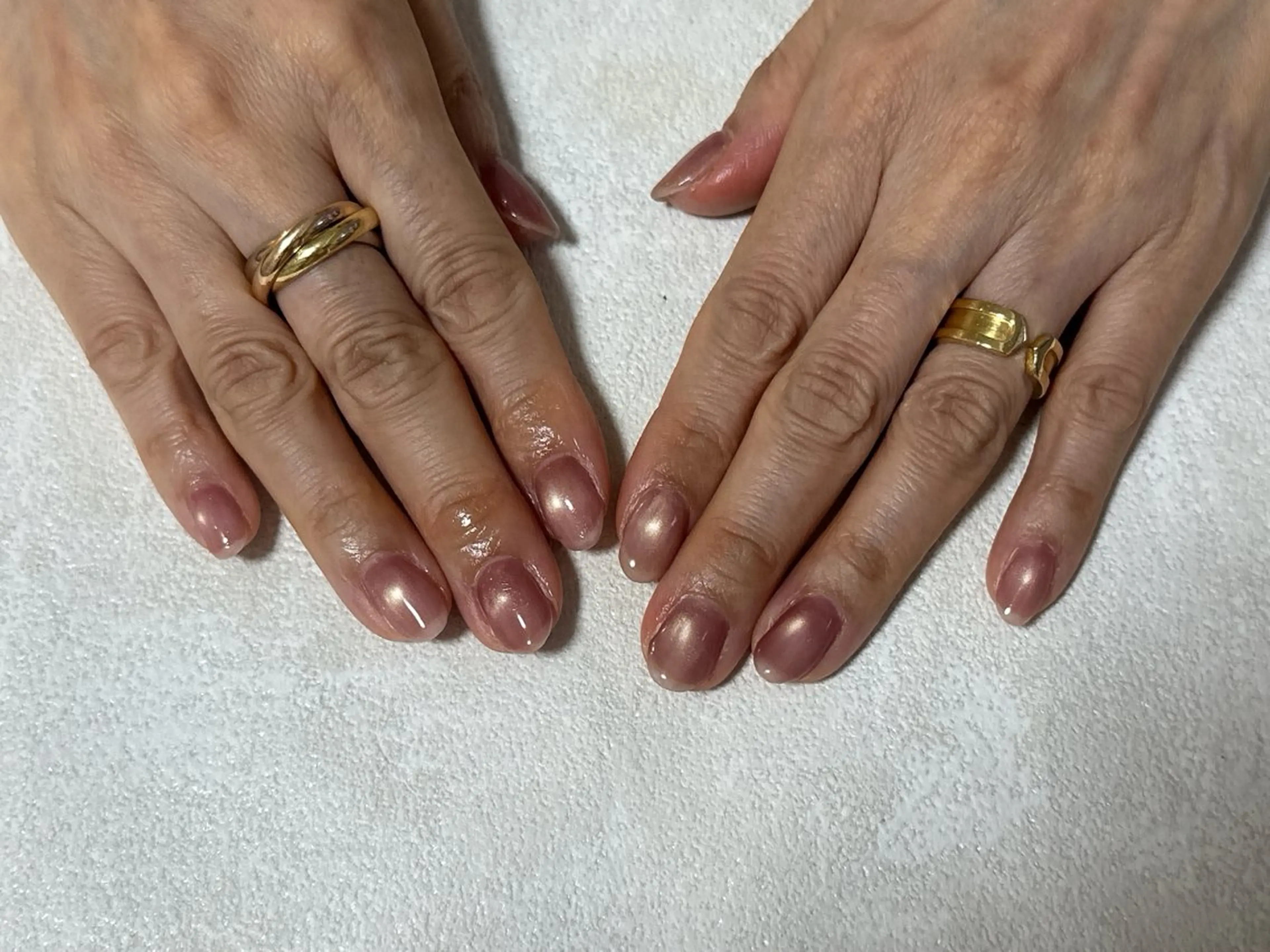 ネイル オーロラネイル 桜ネイル フラワーネイル フットネイル フレンチネイル ハンドネイル mogunail &blowのネイルデザイン