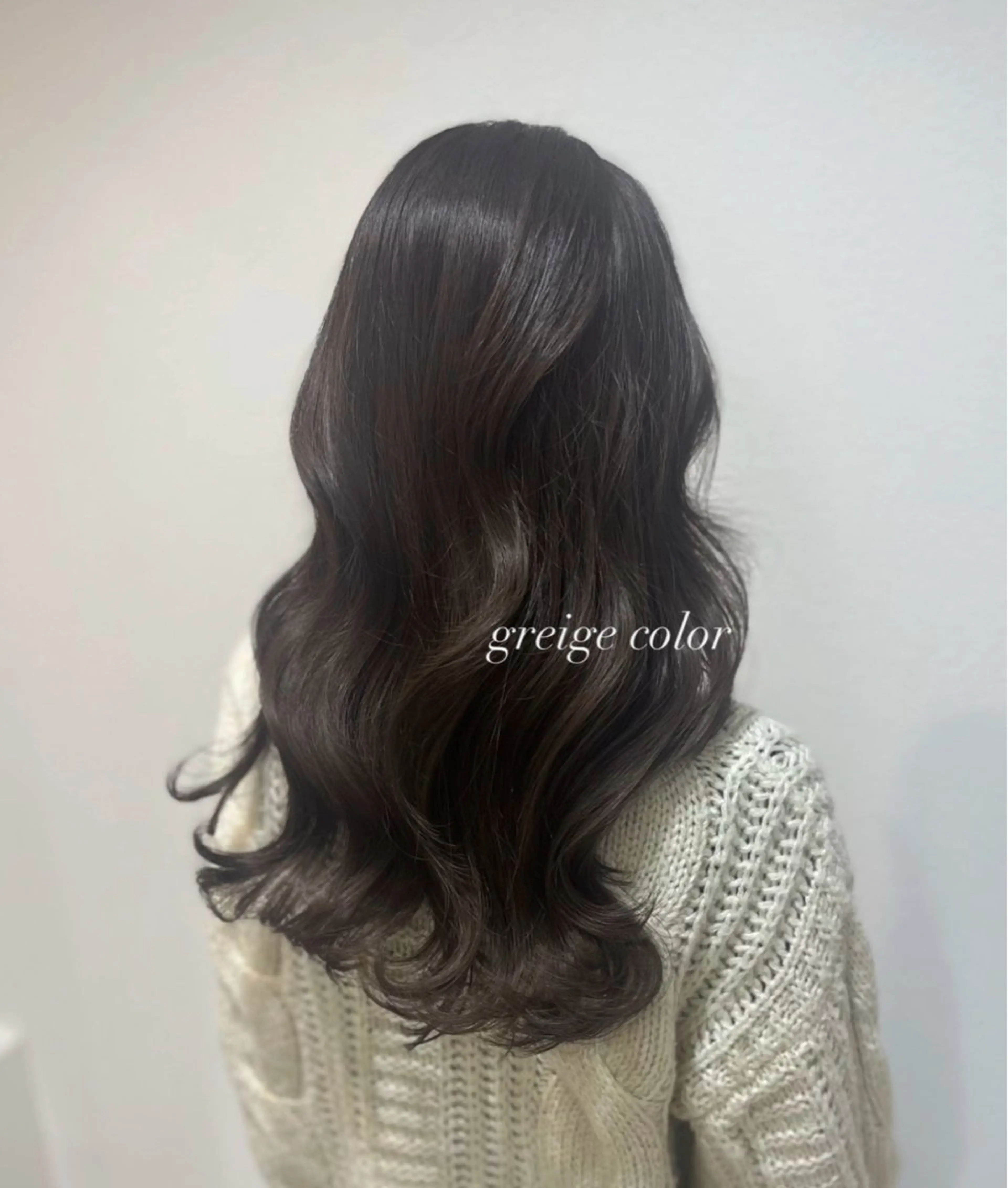 ロング カラー カット ヘアカラー トリートメント 透明感カラー／ 艶感カラー／RAMUのヘアスタイル