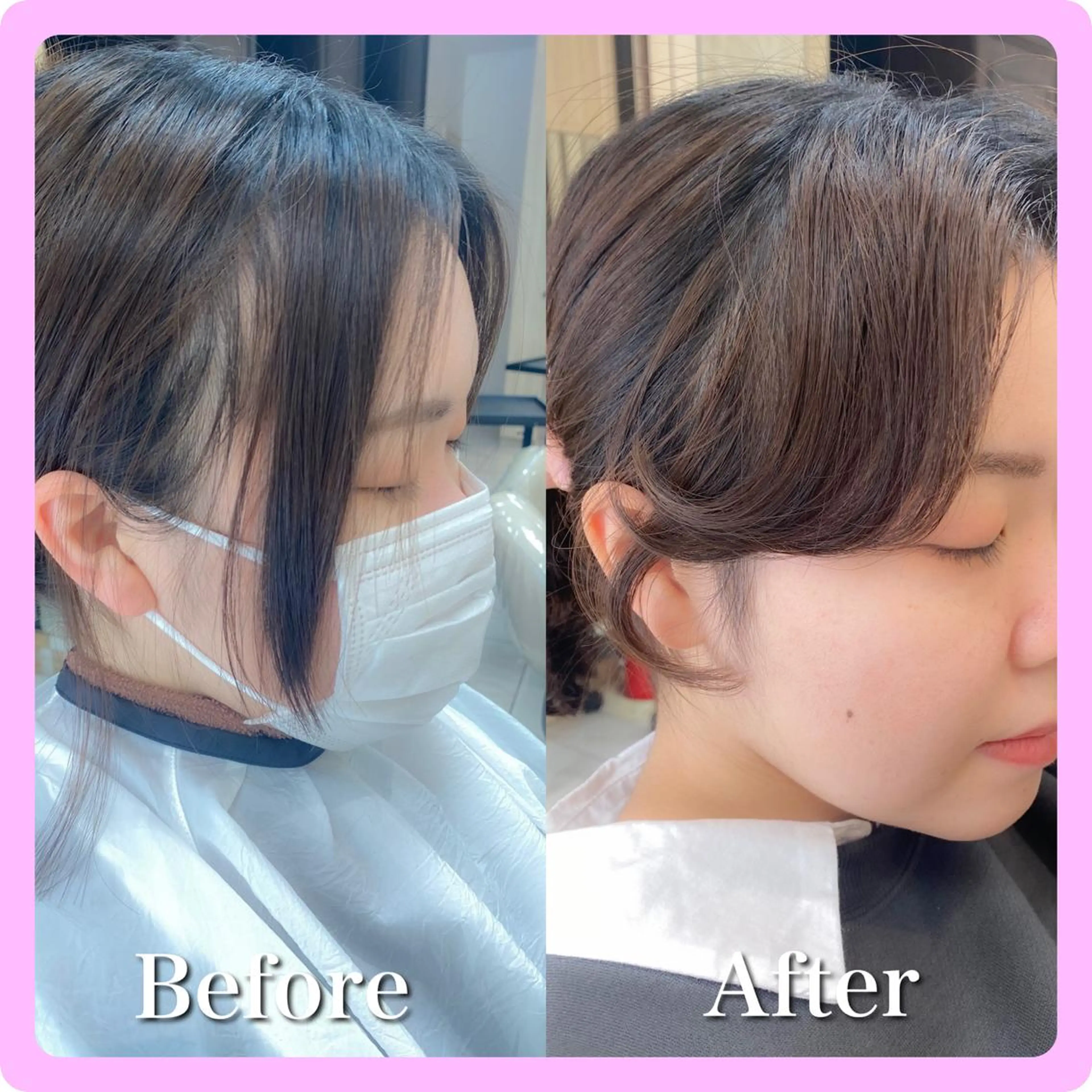 ミディアム 推しヘア🎀 NATSUNEのヘアスタイル