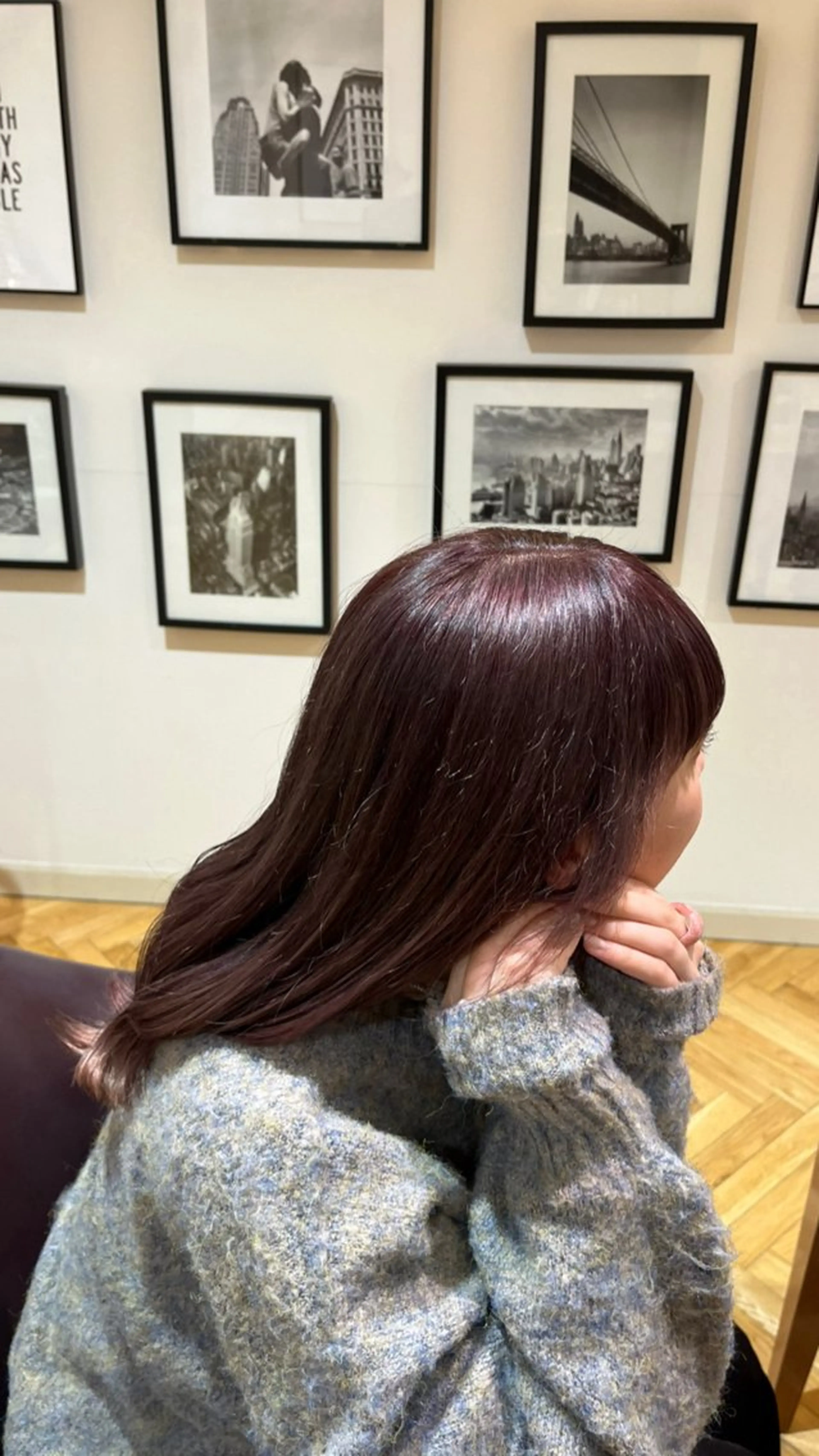 カラー 門田 楓香のヘアスタイル