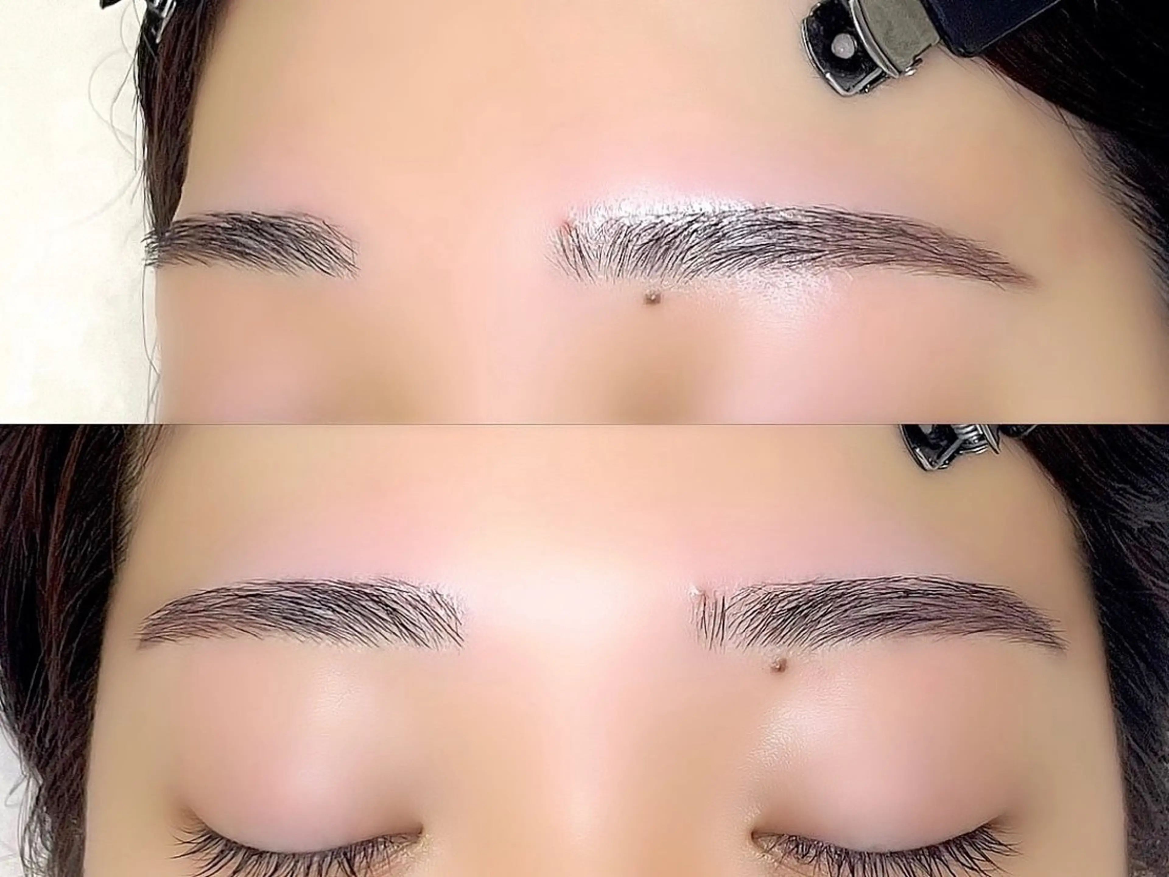 アイブロウ 眉毛ワックス脱毛 Po eyelash ・:* 下北沢のマツエク・マツパデザイン