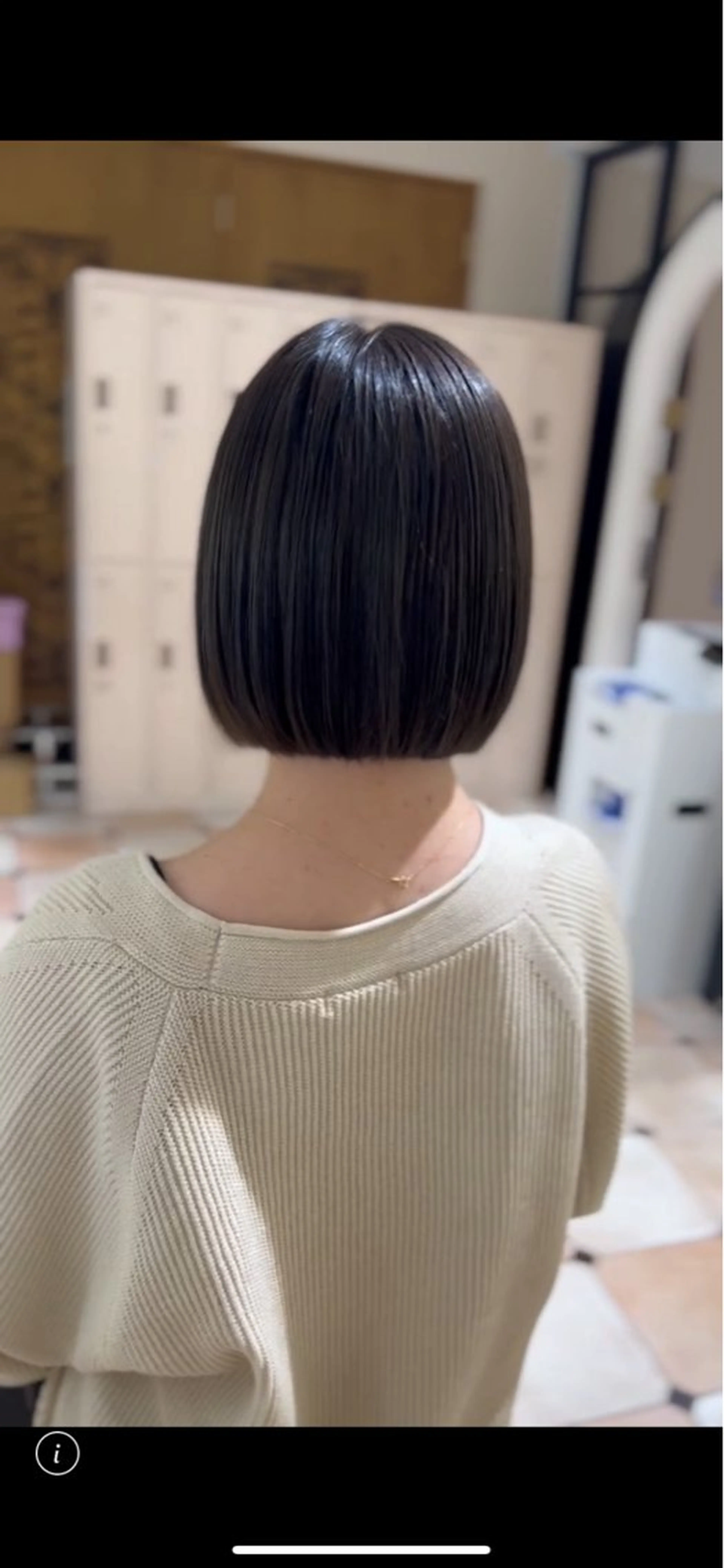 ミディアム カラー 切りっぱなしボブ ボブ 💎レイヤー/韓国 💎石戸谷のヘアスタイル