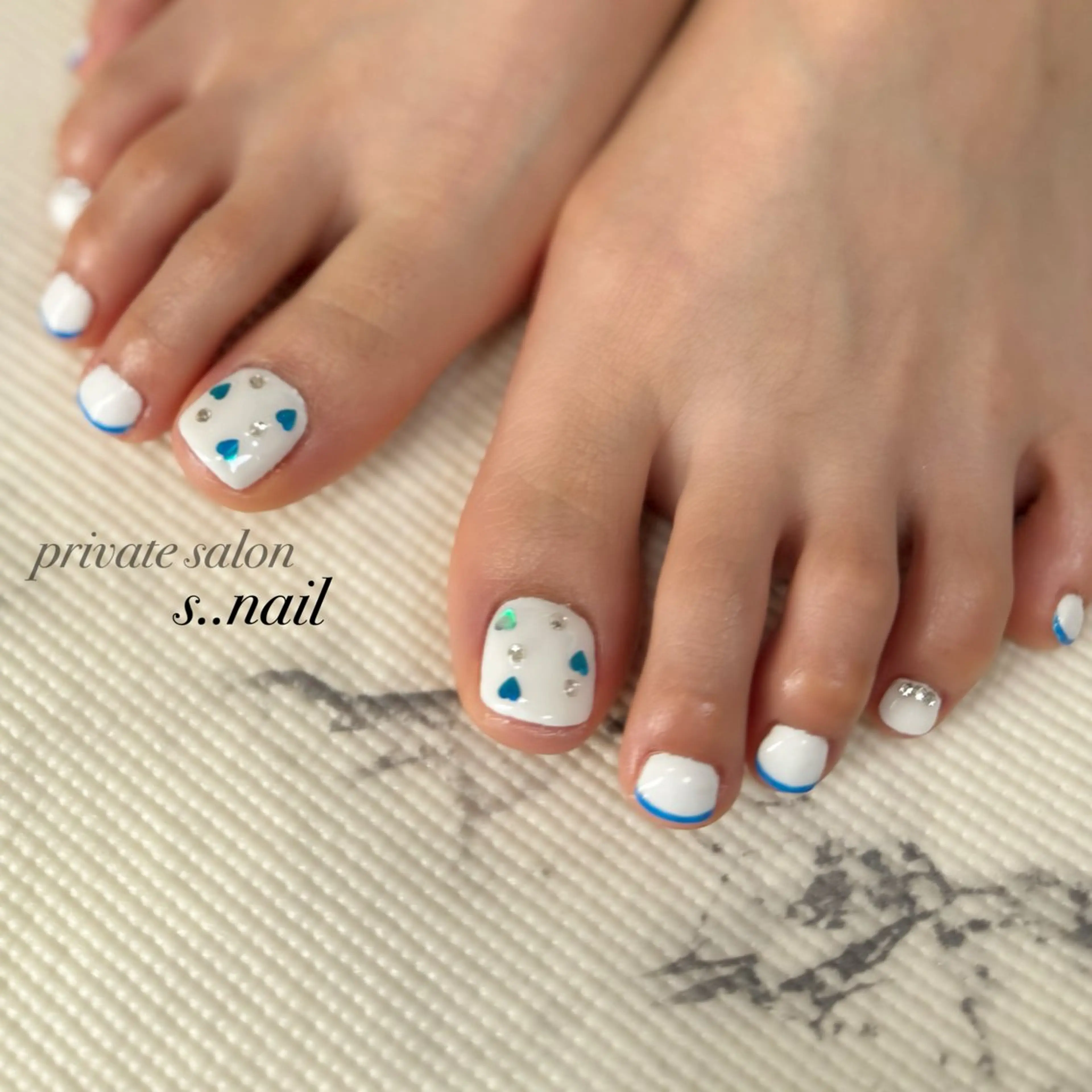 ネイル ハート ハンドネイル フットネイル s..nail / MORITAのネイルデザイン