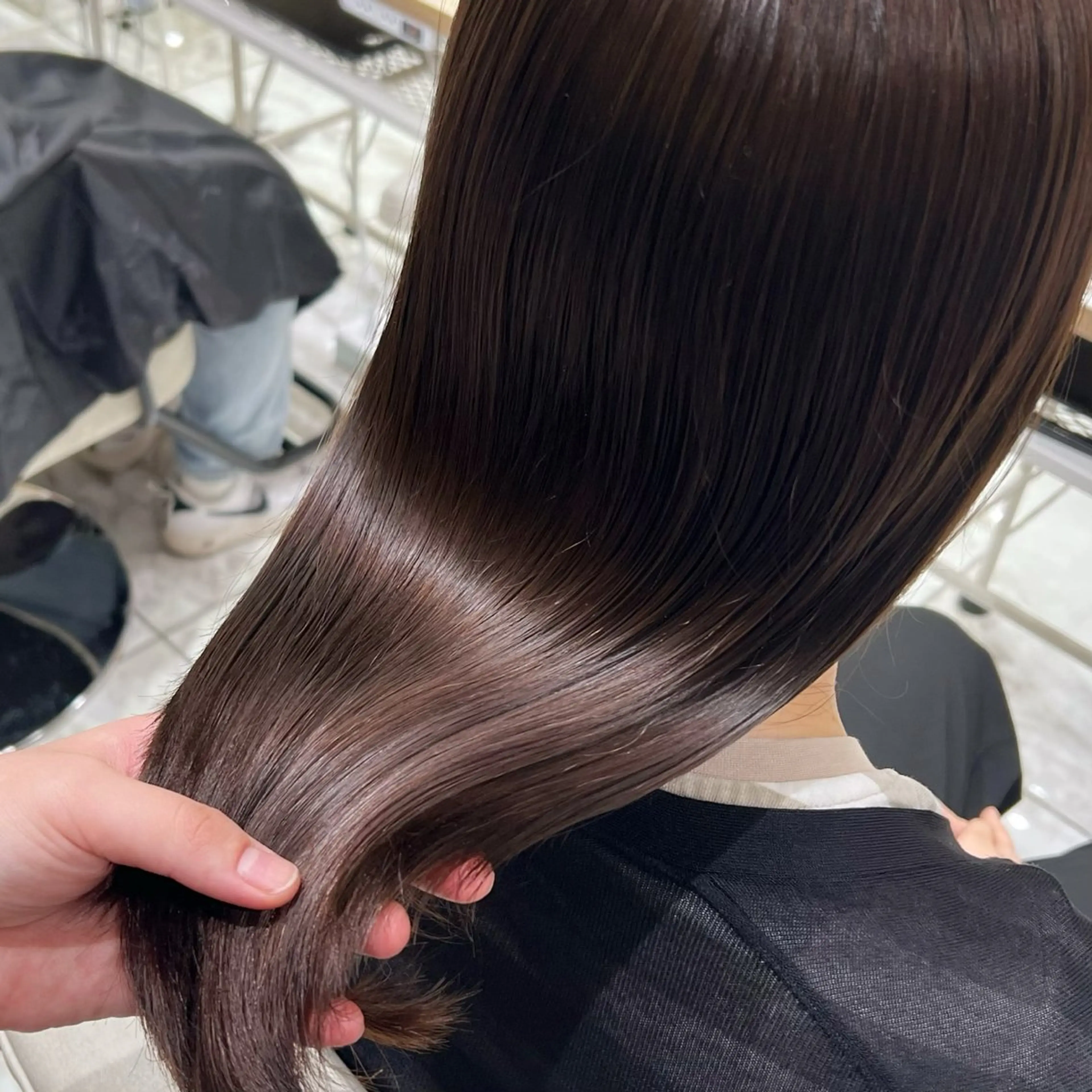 ミディアム ヘアカラー トリートメント レディースパーマ 🧺🪽/SHUNOのヘアスタイル