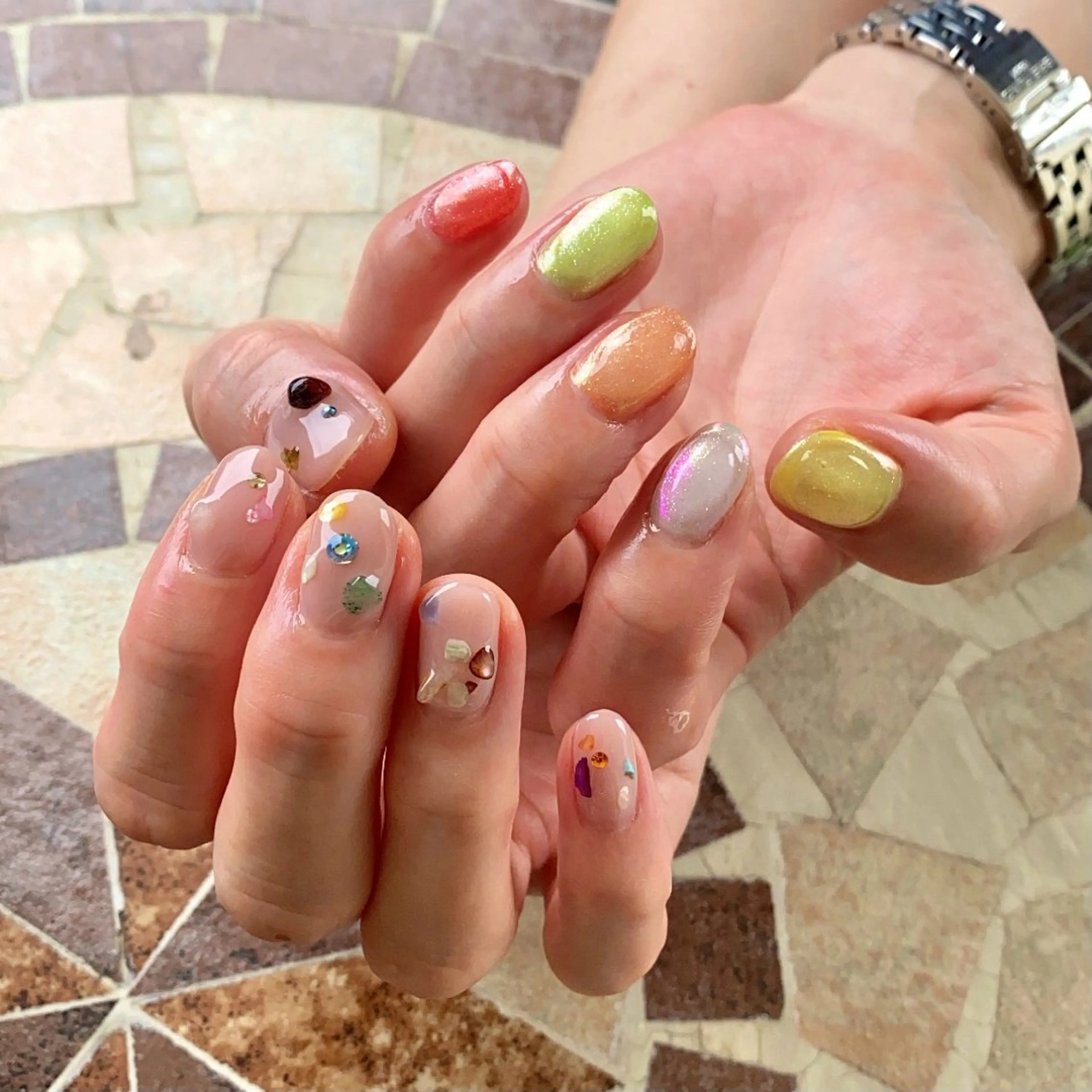 ネイル MIZUKI 🌏NEWWORLDのネイルデザイン