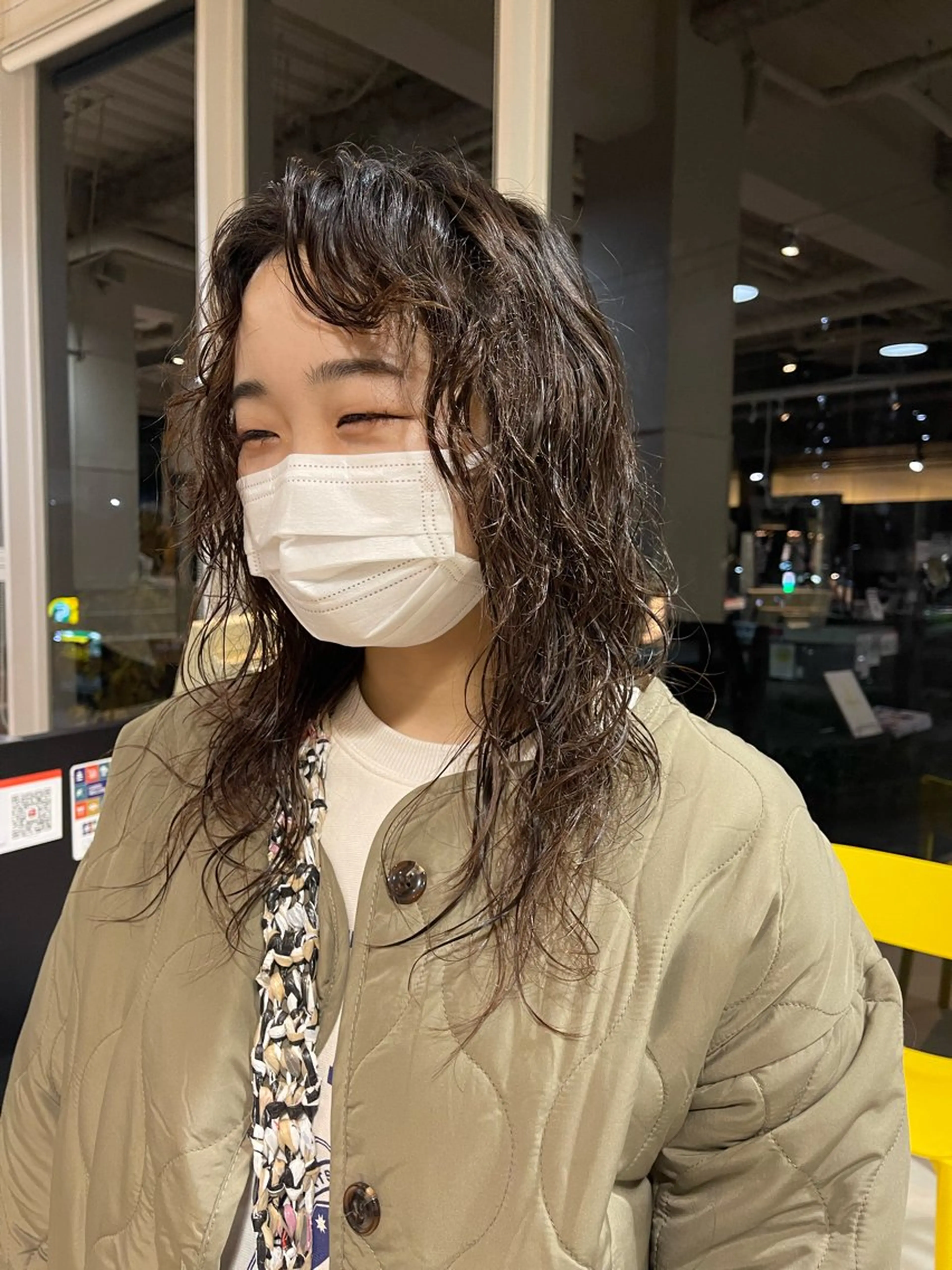 ロング パーマ guild.所属・アトム/ウルフ パーマ/レイヤーのヘアスタイル