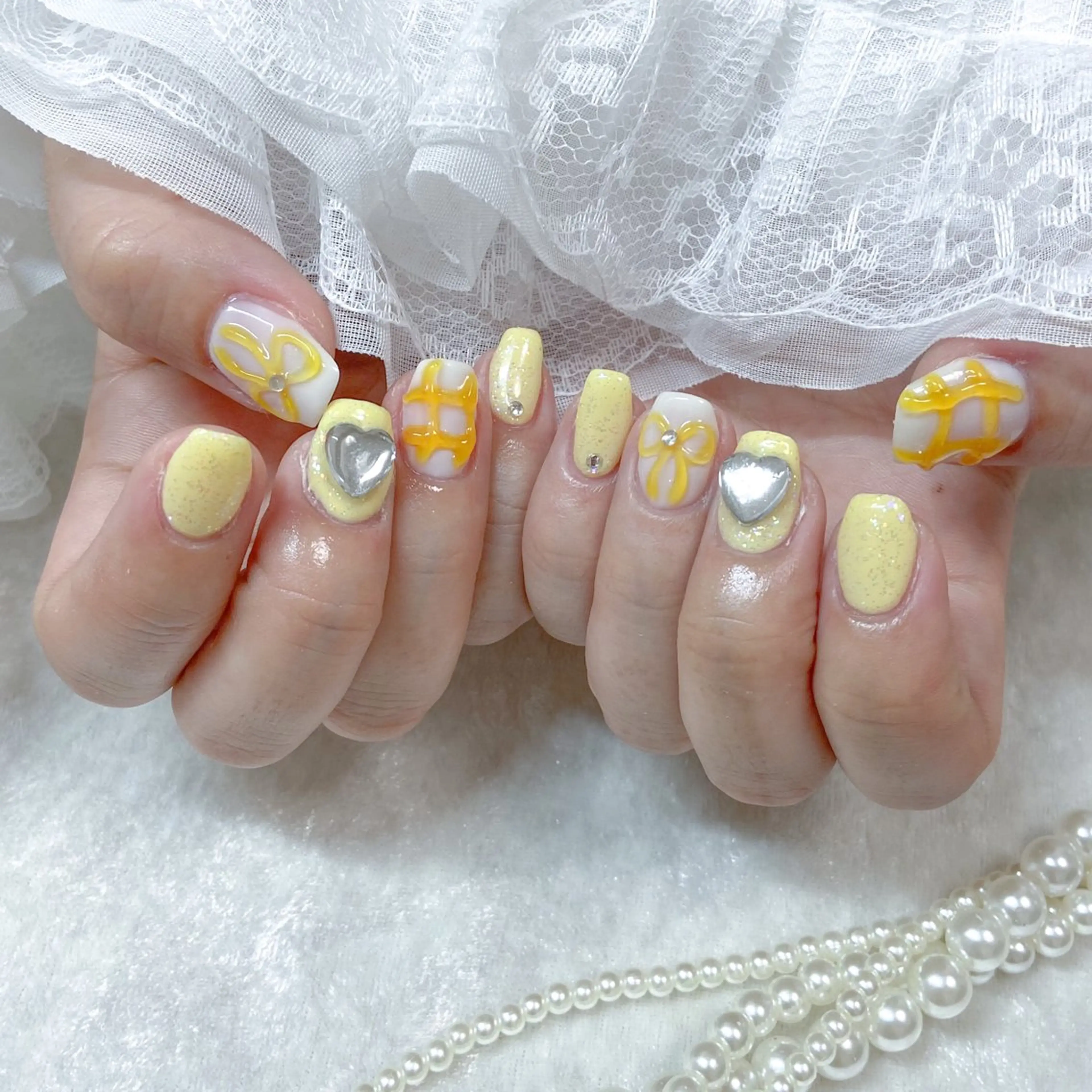 ネイル アートネイル 長さ出し フットネイル 韓国ネイル マグネットネイル ハンドネイル Kanako 💫のネイルデザイン