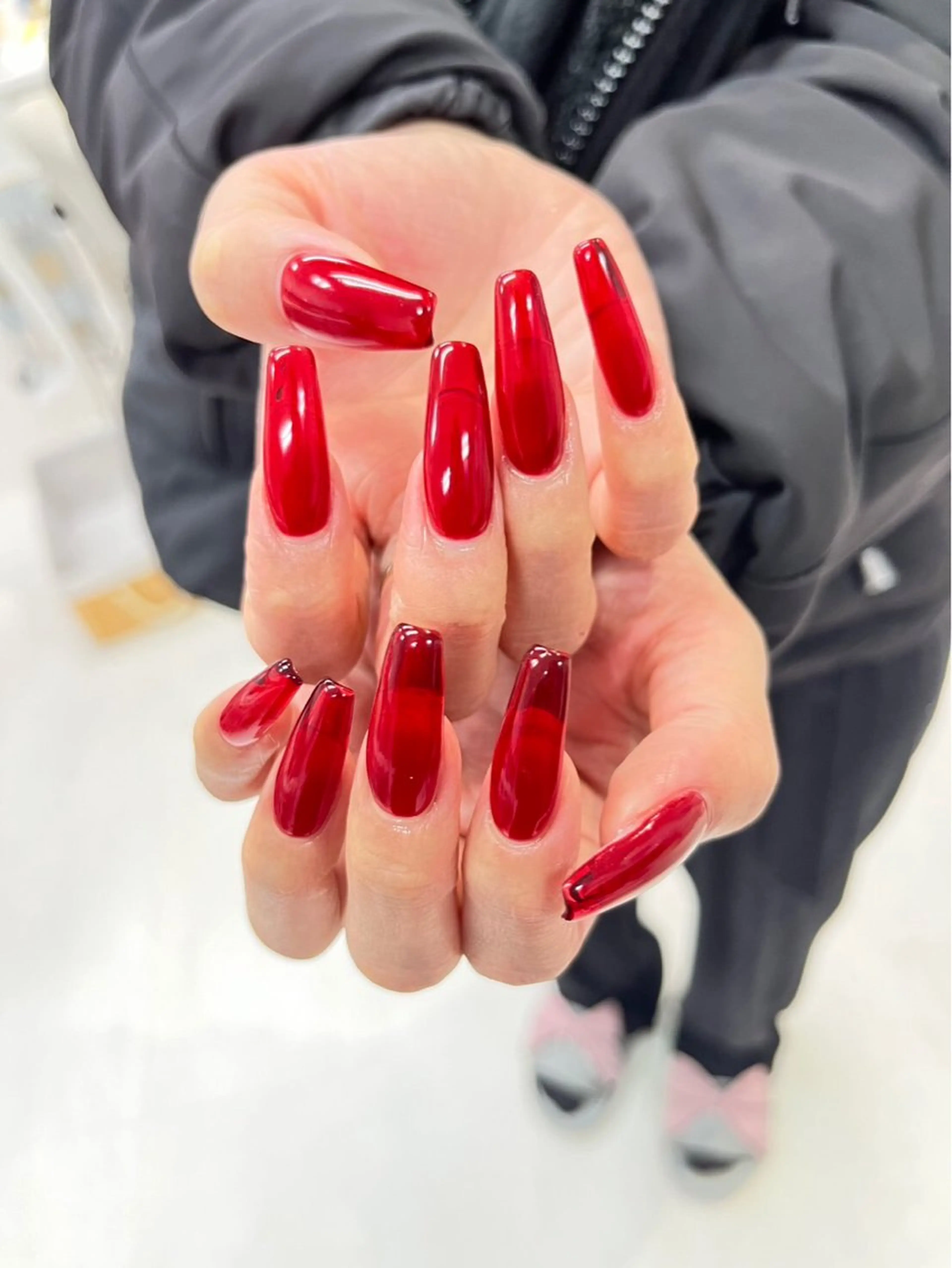 【オフ無し】チップ10本ワンカラー¥5880の写真